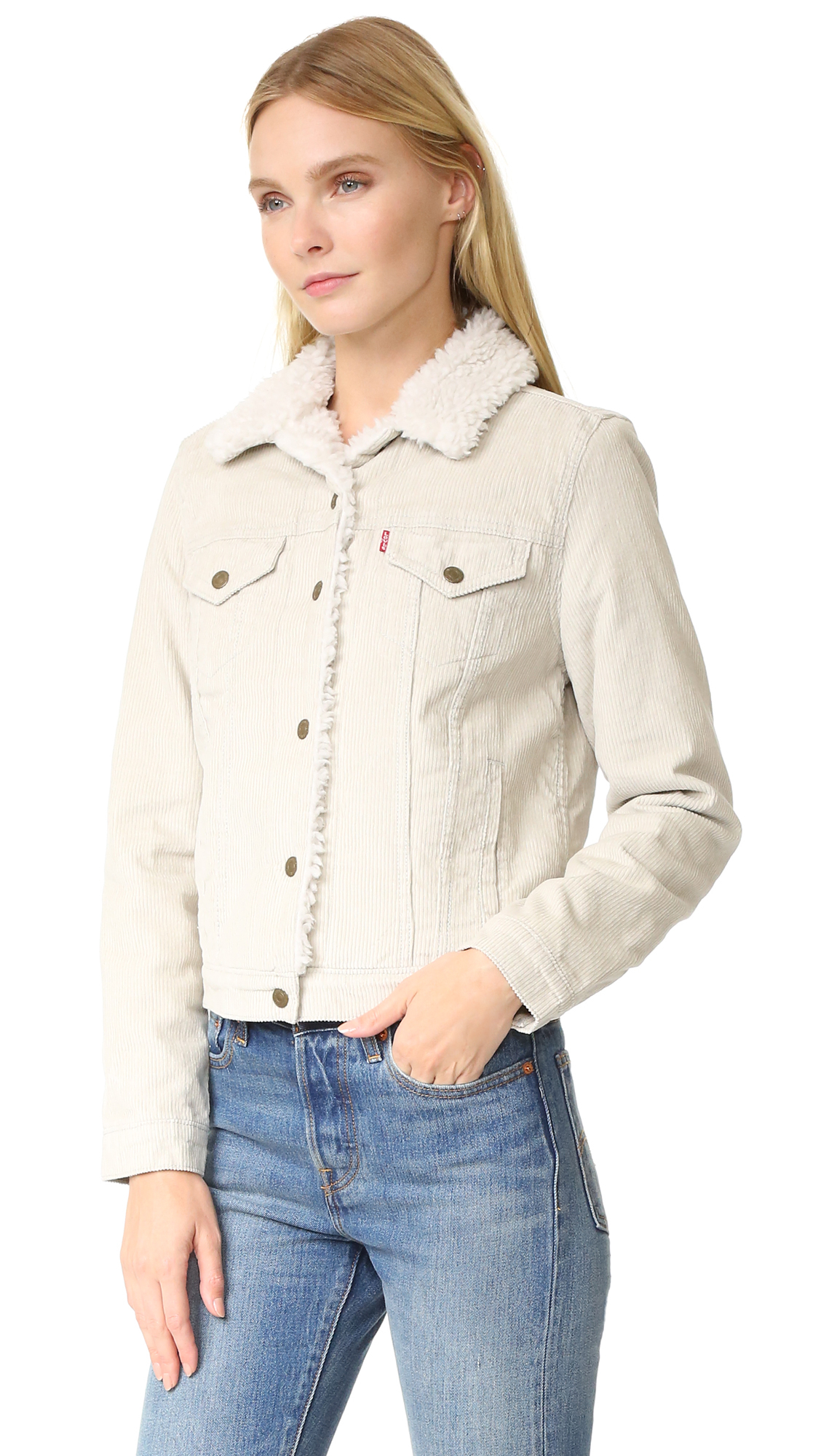 levi's corduroy jacket womens