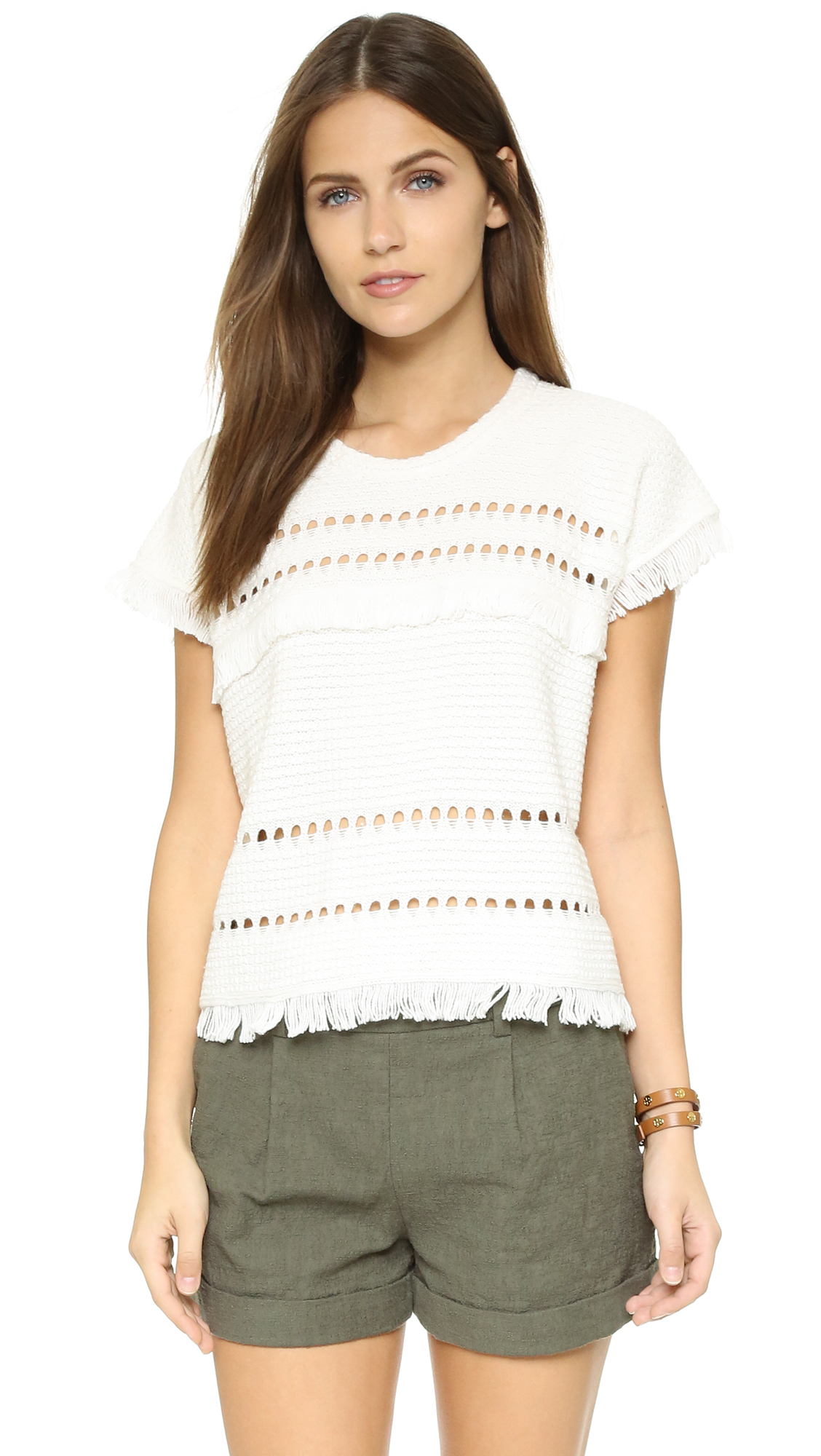madewell short sleeve sweater