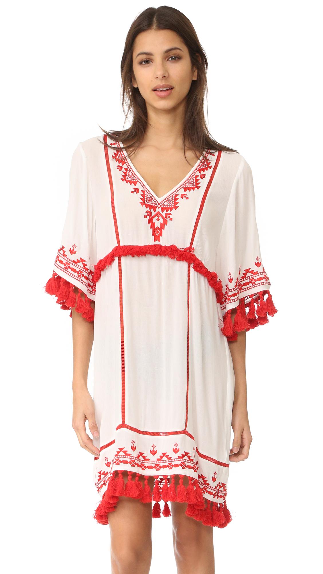 Lyst - Parker Beach Lagoon Cover Up in Red
