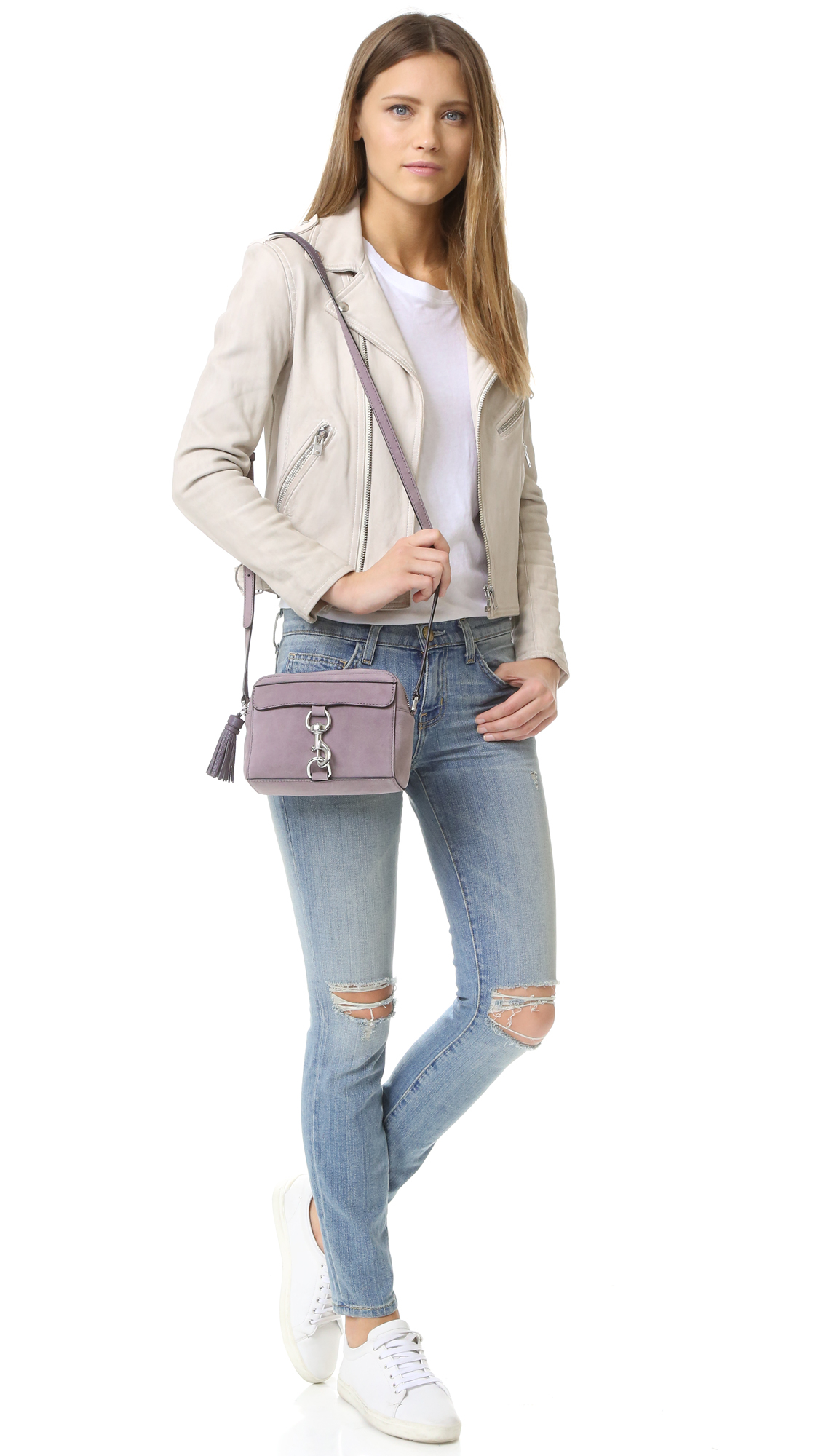 rebecca minkoff lavender bag