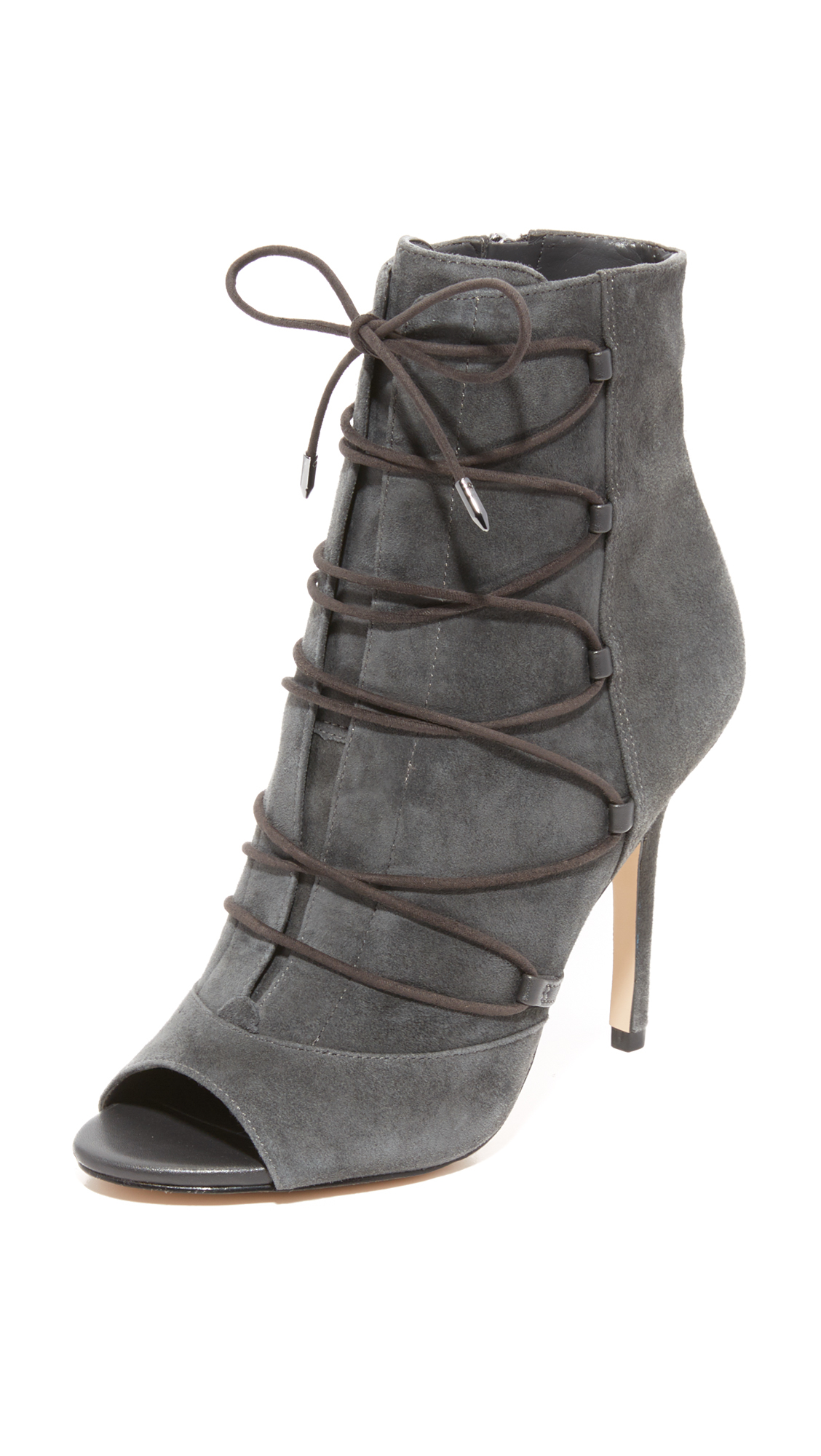 sam edelman peep toe booties