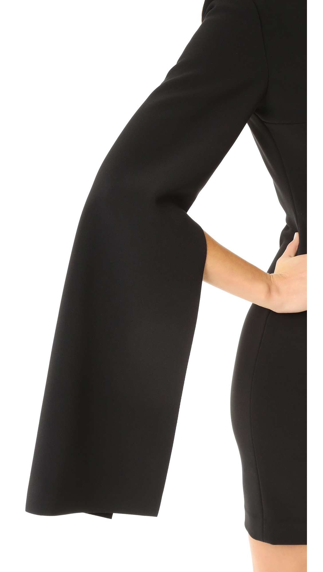 ワンピース SOLACE LONDON Woman Dress Black OS33015 BLACK/JET Solace London // Black One Shoulder Maxi Dress – VSP Consignment
