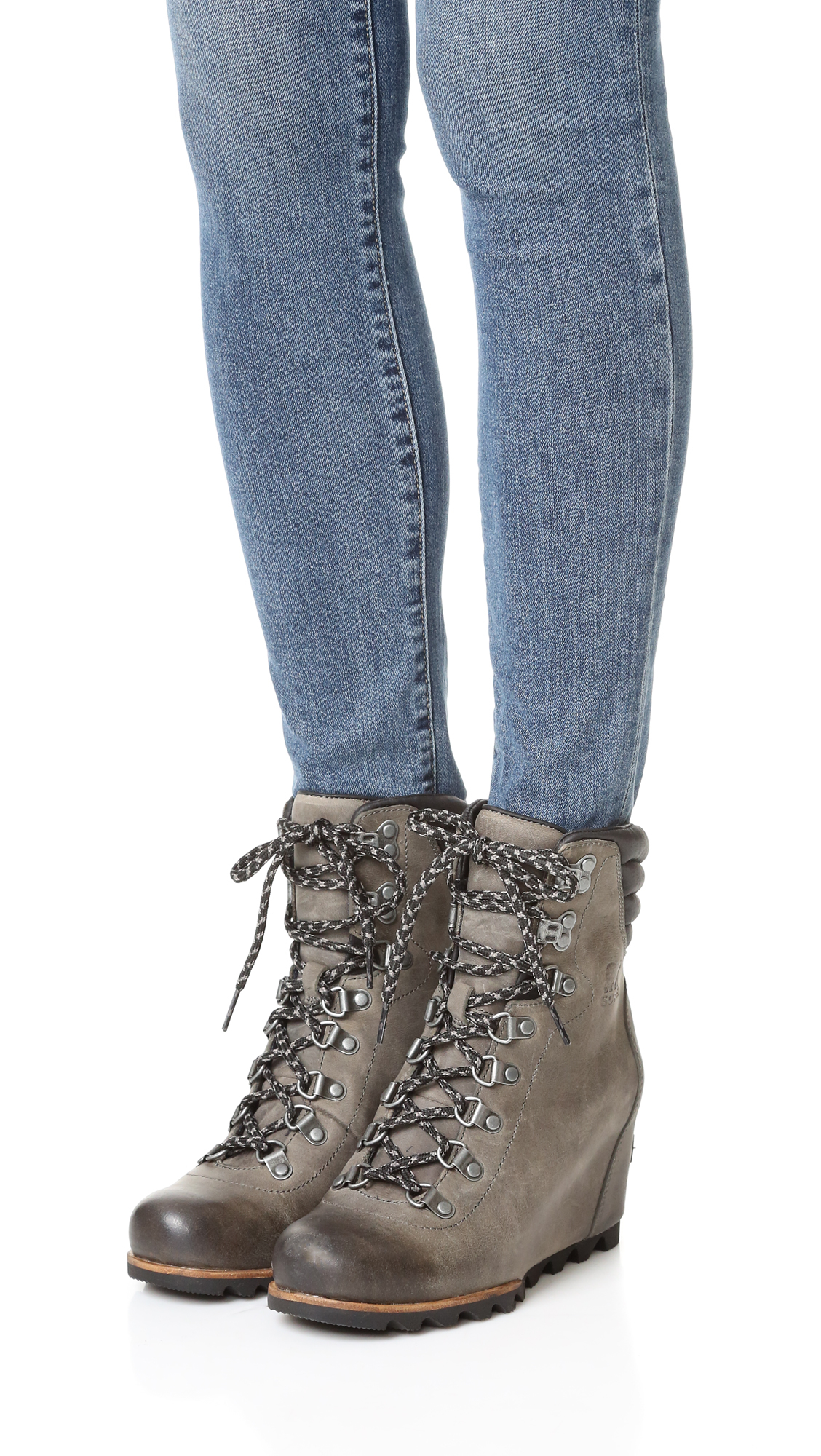 sorel conquest waterproof wedge boot