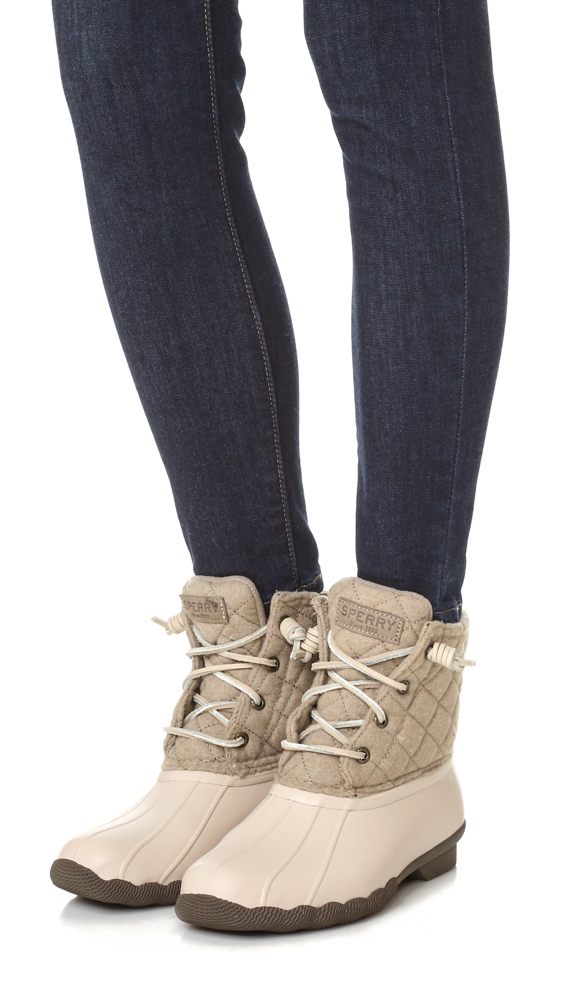 sperry saltwater quilted wool