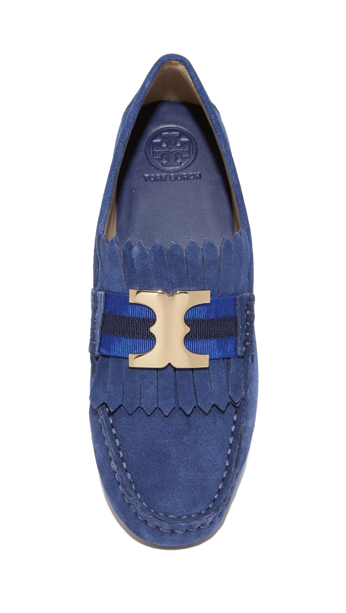 tory burch gemini link driver loafer