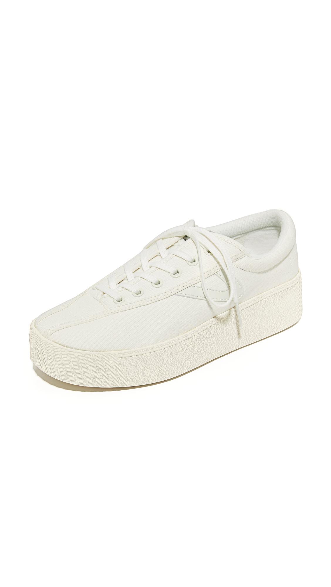 no lace white vans