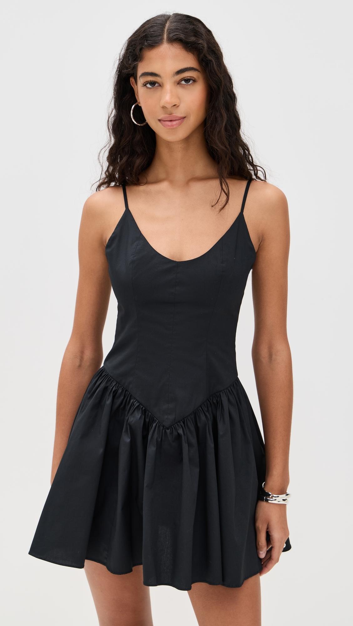 staud dena mini dress STAUD Mini Dena Dress