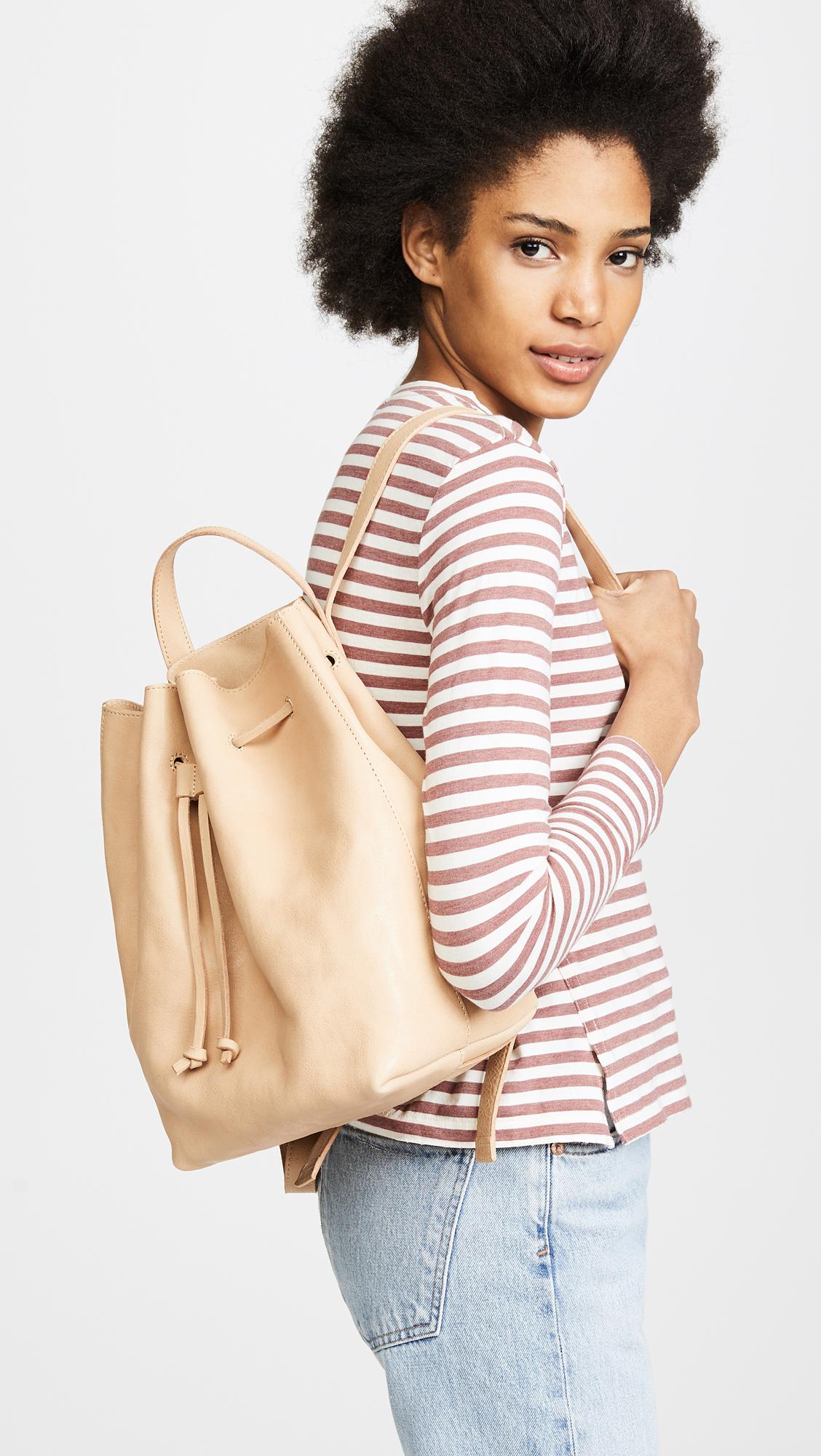 madewell drawstring backpack