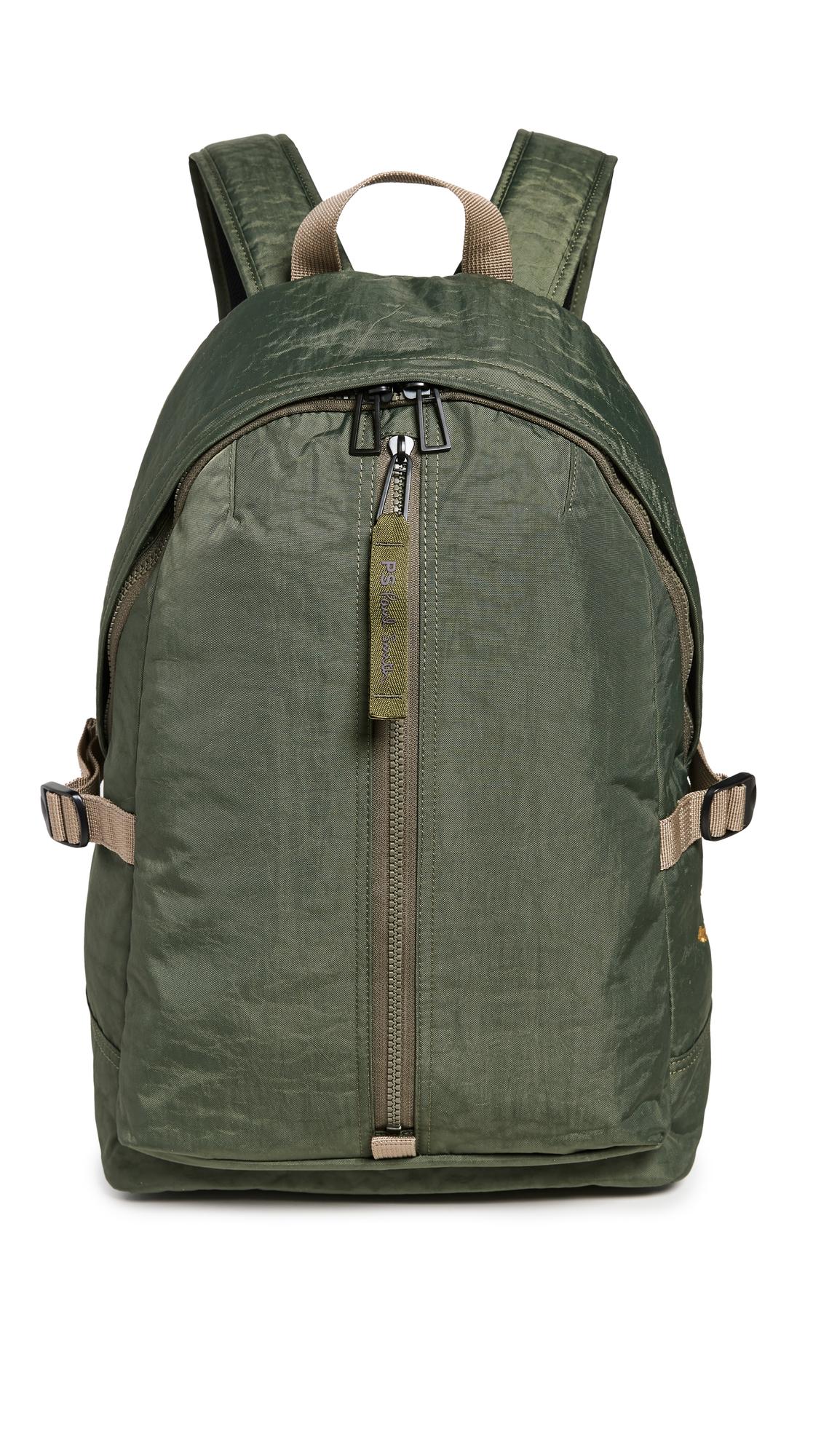 PS by Paul Smith Nylon Face Backpack in Green for Men | Lyst