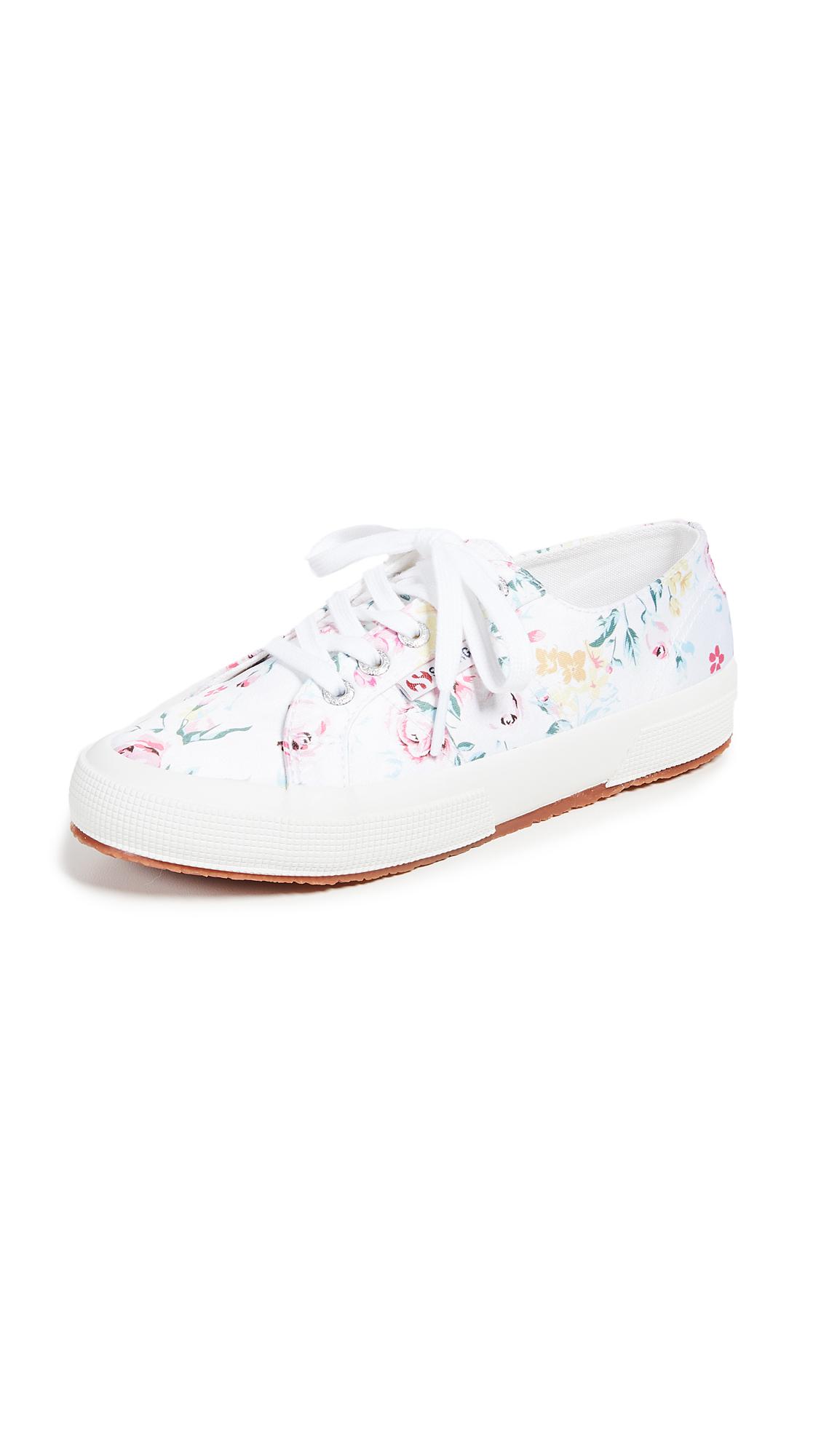 floral superga sneakers