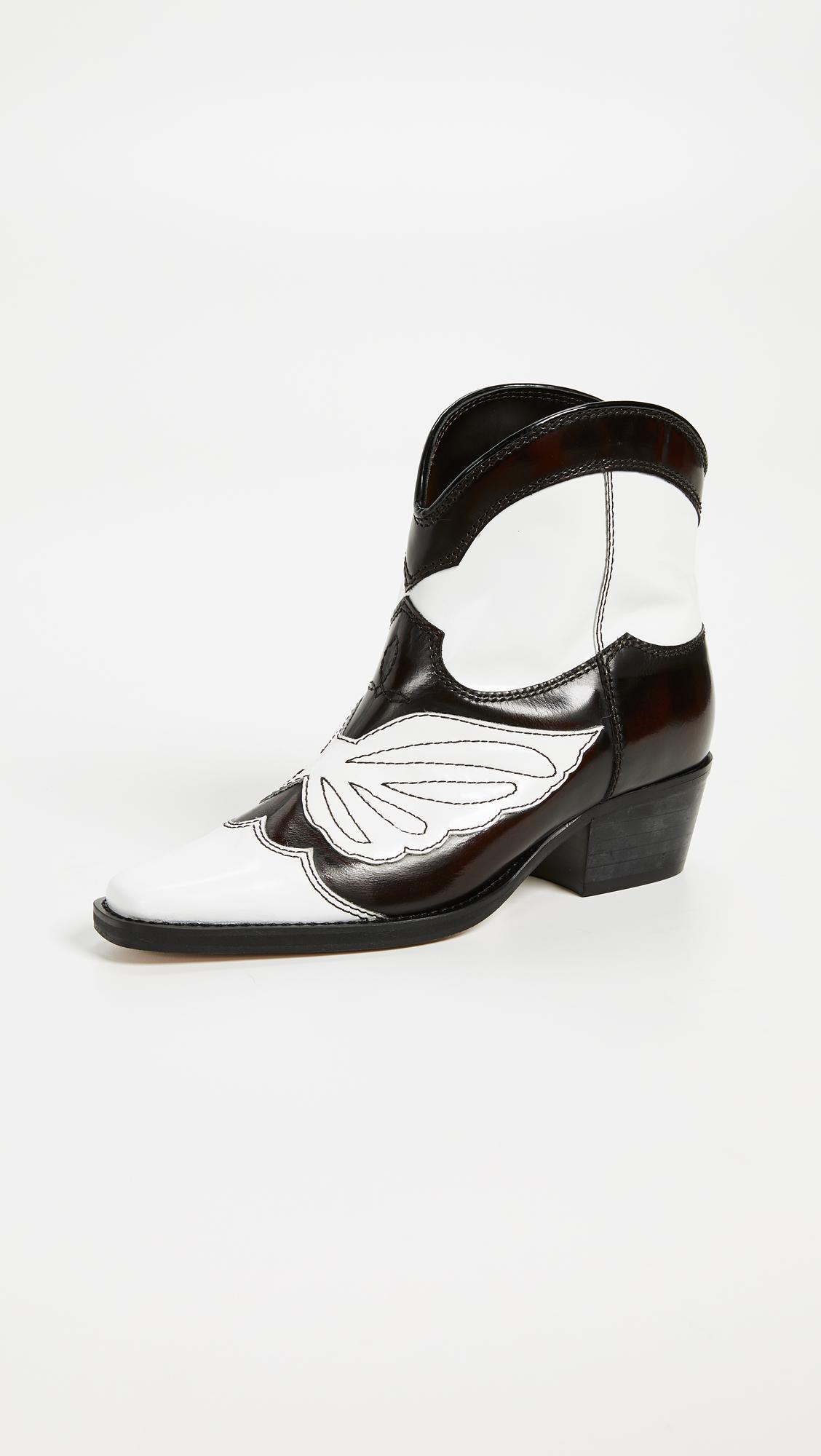 ganni western boots sale