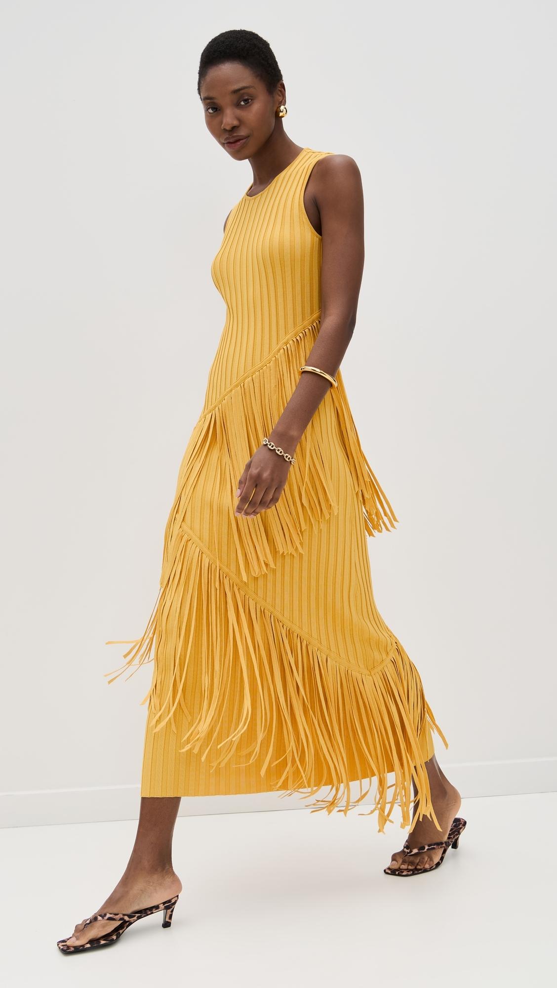 strapless open back dress Simon Miller Black Ribbed Dress main image 0