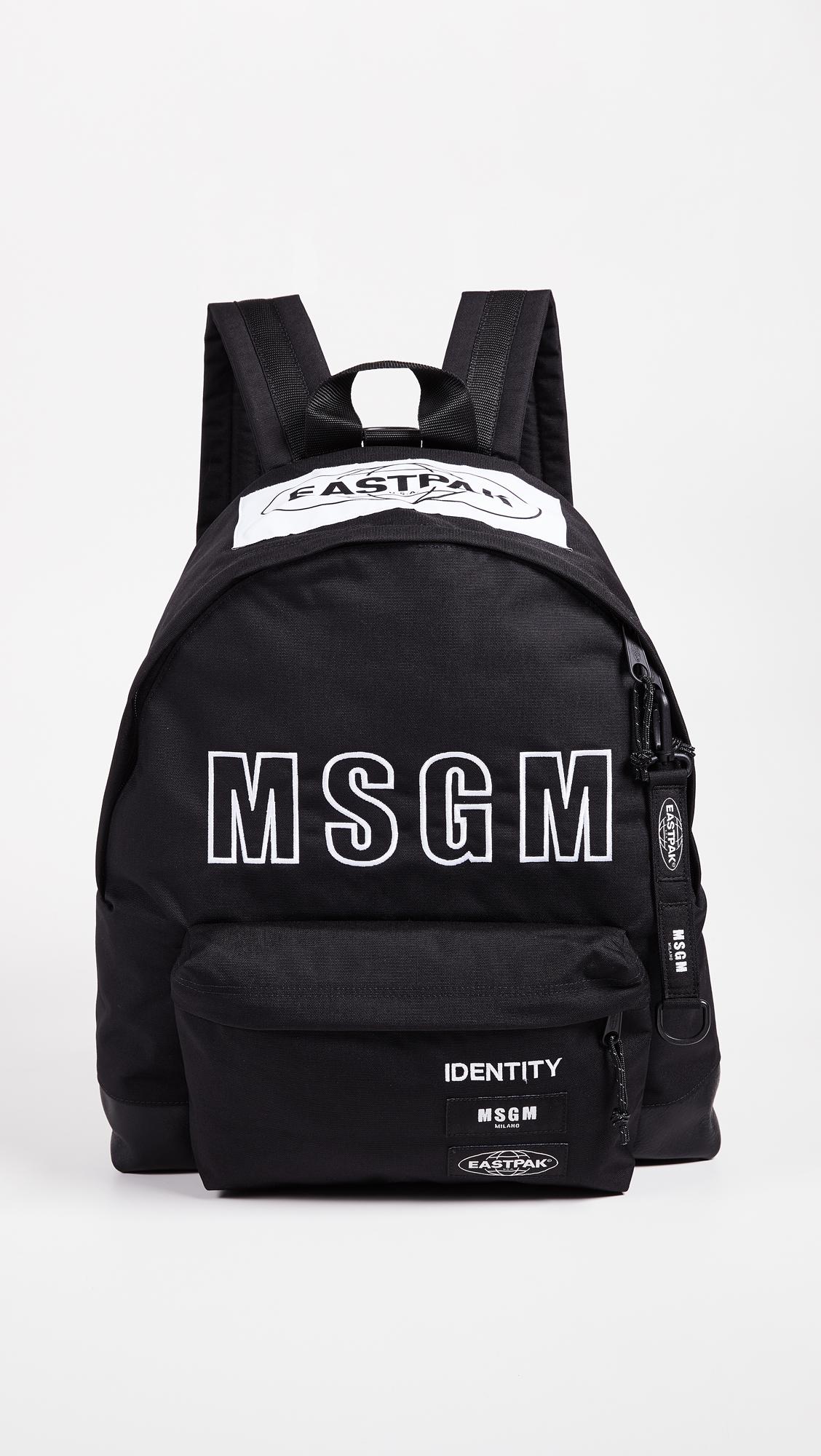 MSGM Eastpak in Black | Lyst