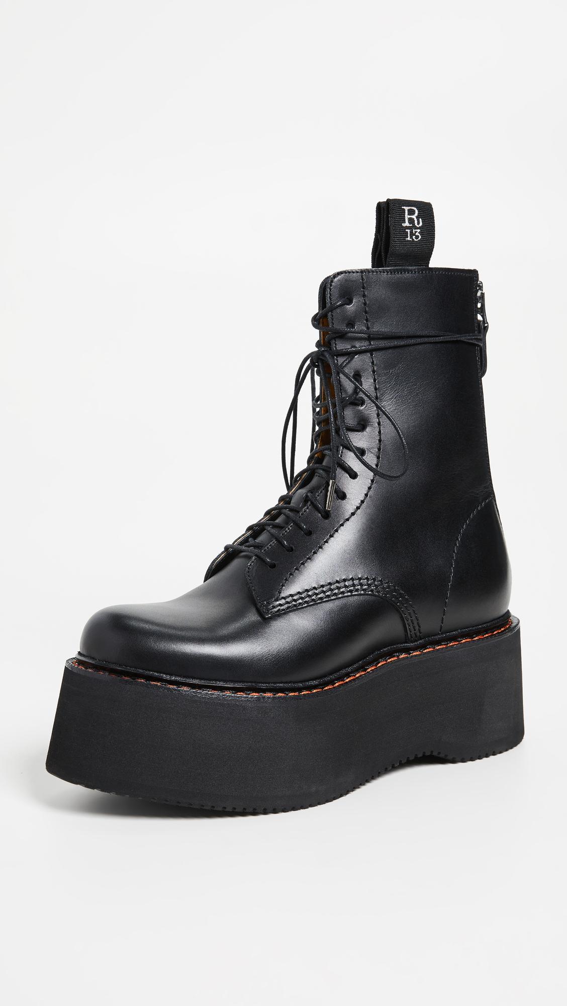 r13 combat stack boots