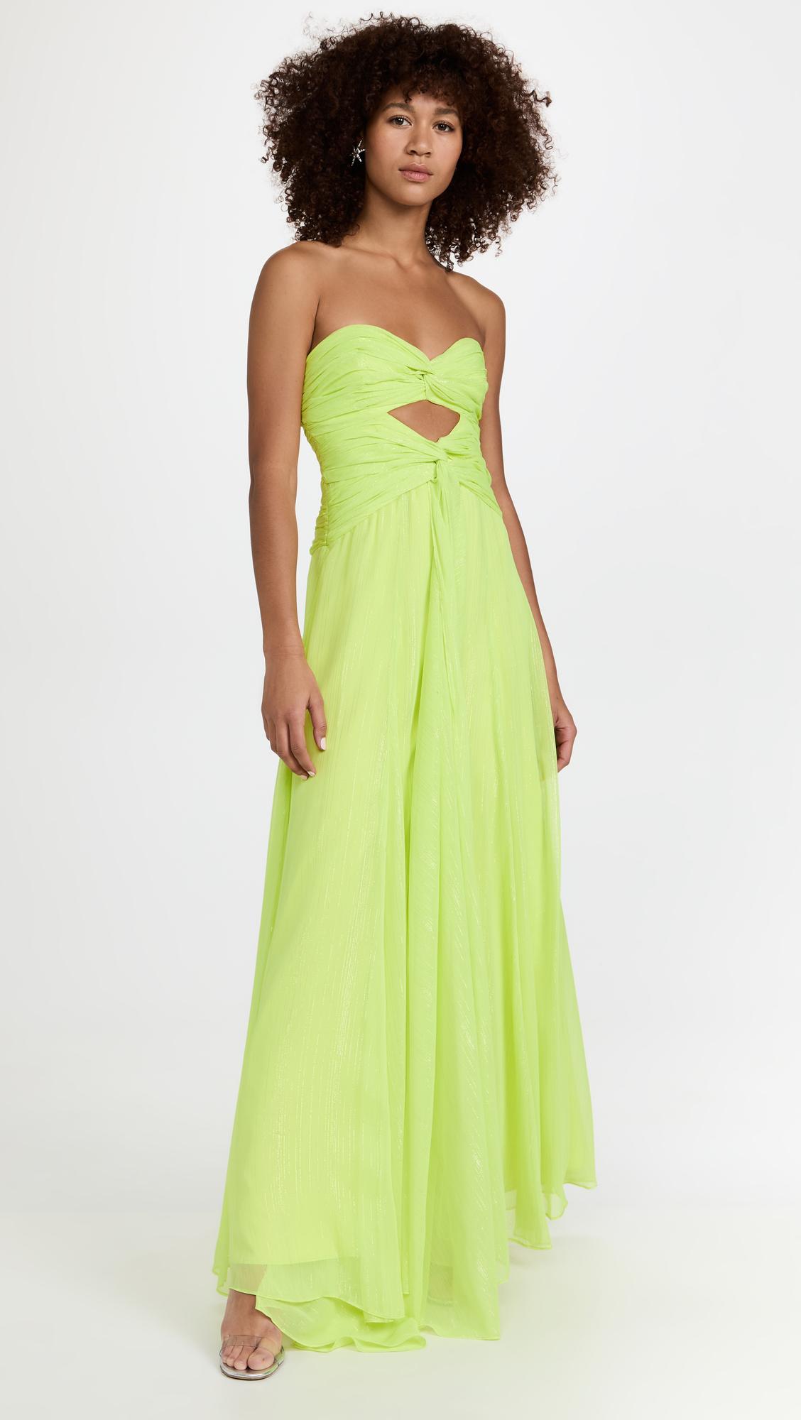 Likely Clea Gown in Green | Lyst