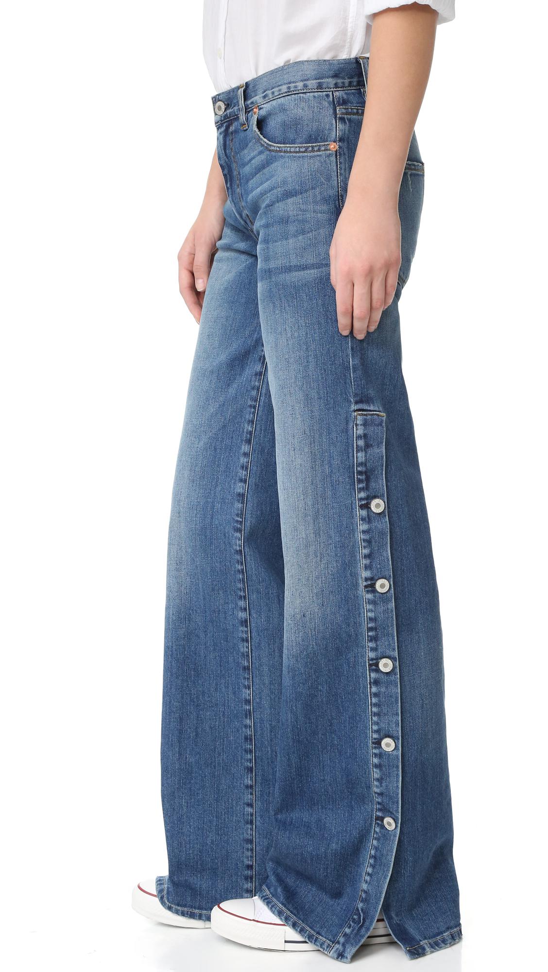 Nili Lotan Denim Ena Jeans in Blue - Lyst