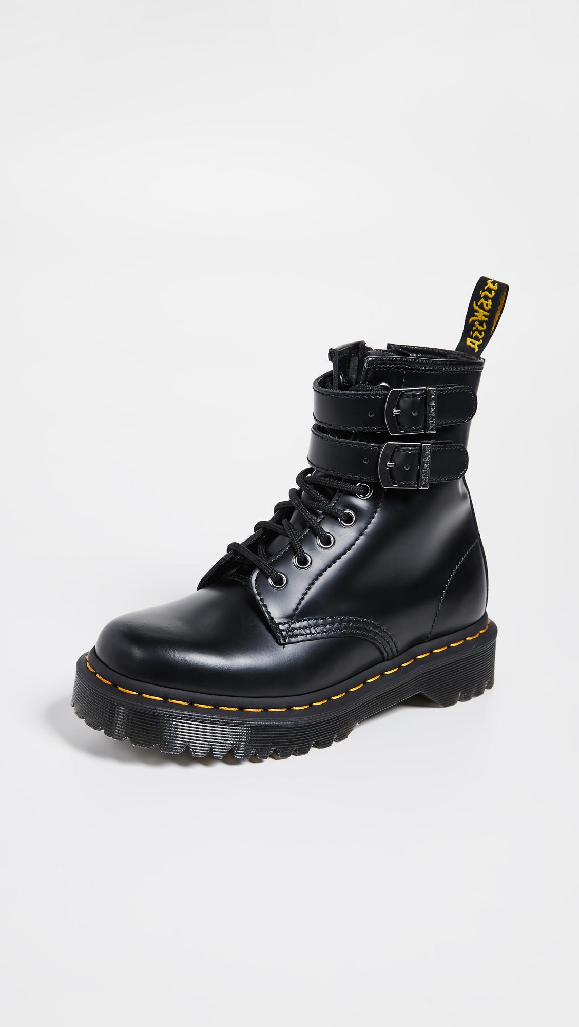 Dr. Martens 1460 Alt 8 Eye Boots in Black | Lyst