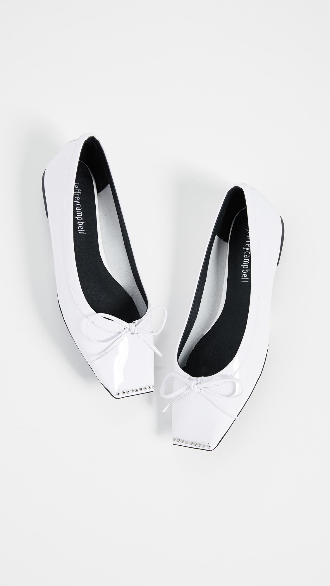 jeffrey campbell achira square toe flats