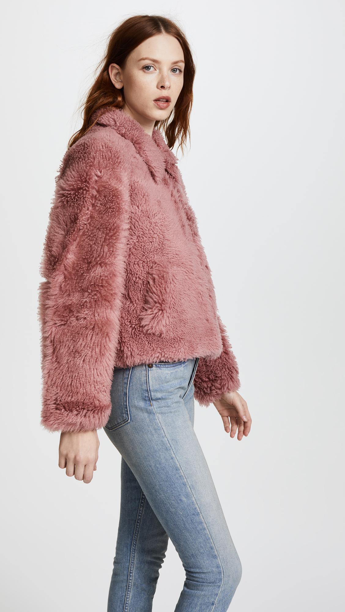 madewell mongolian shearling jacket