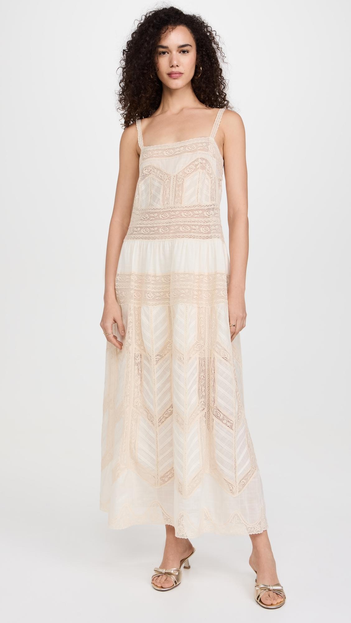 【関税込み】ZIMMERMANN 'Acacia' dress Zimmermann Acacia Lace Trim Mini Dress Cream Multi Floral