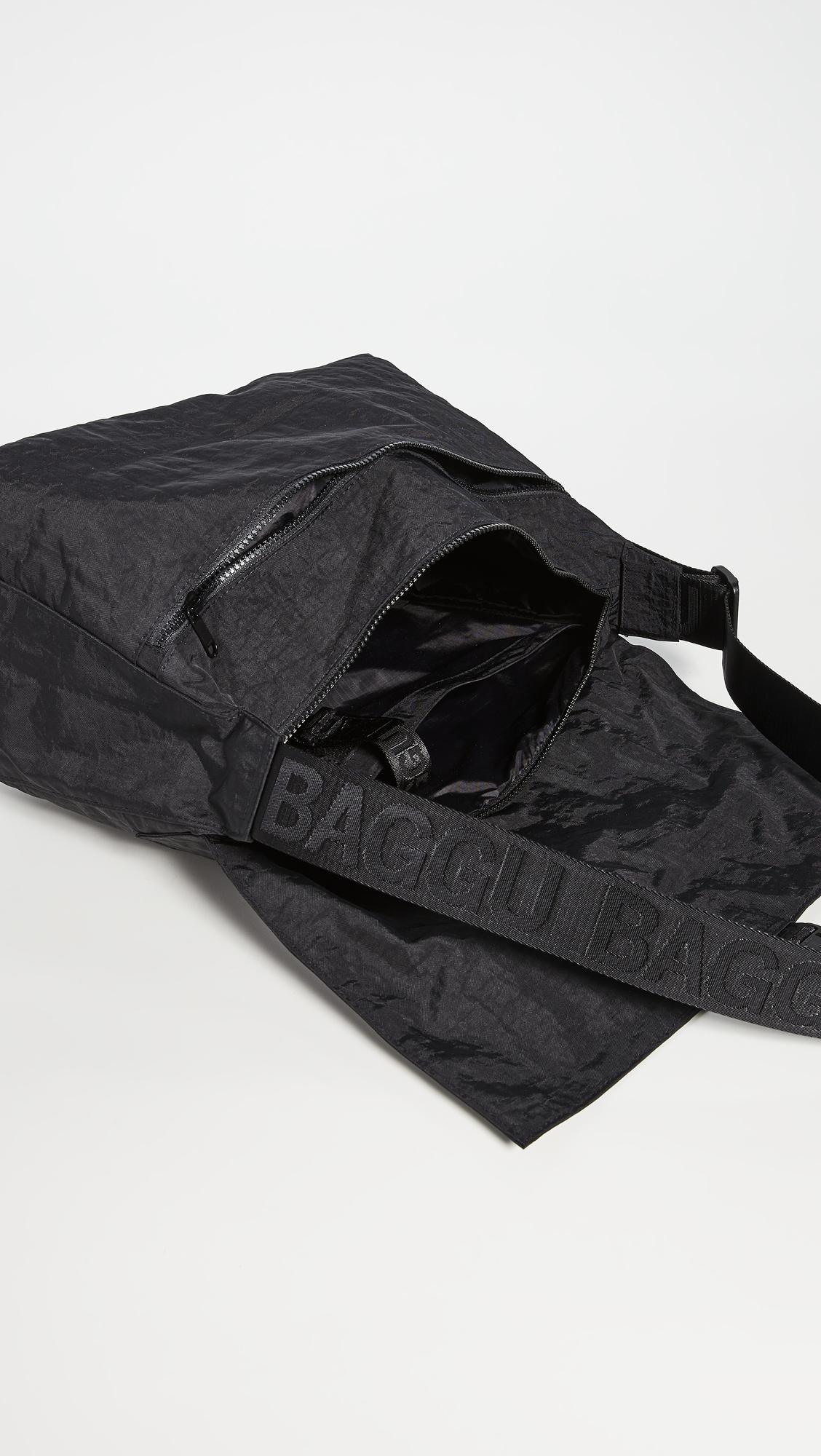BAGGU Sport Messenger Bag in Black Lyst