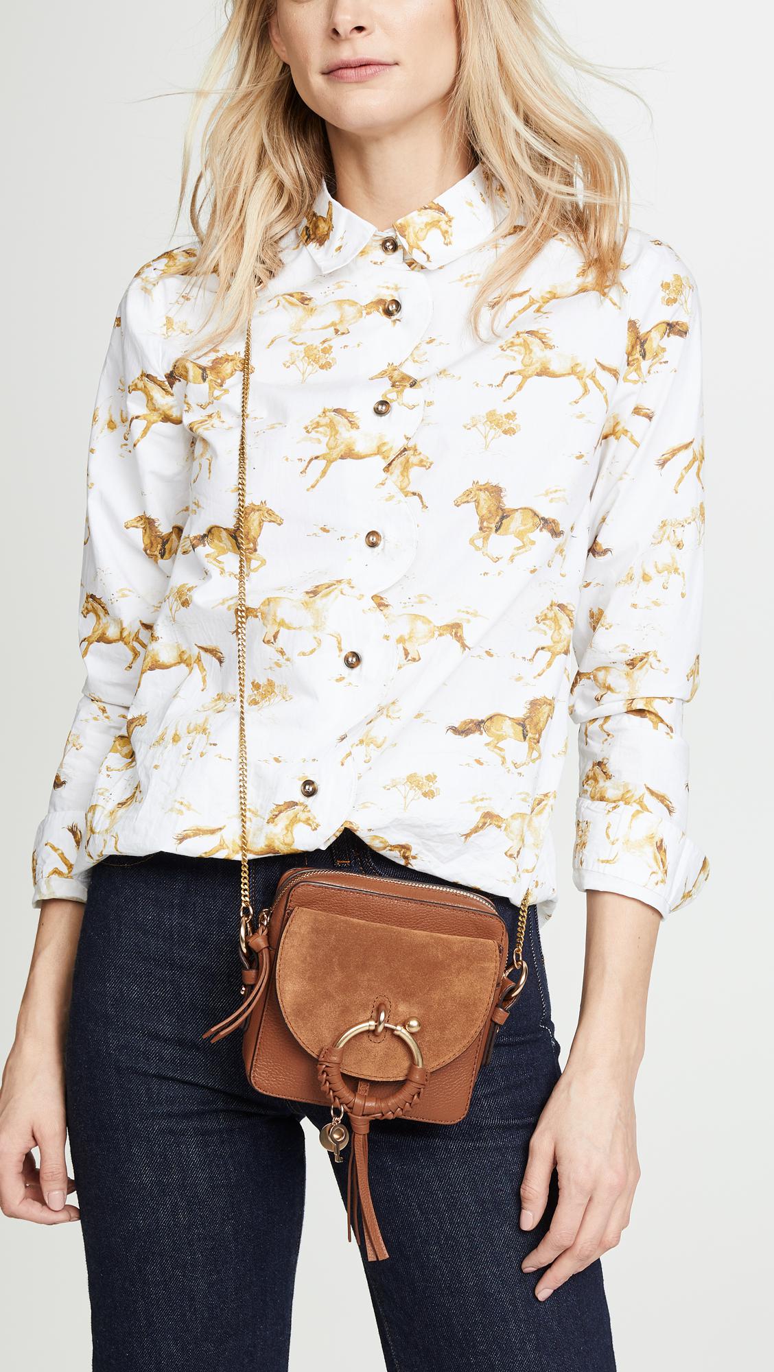 Mini Joan Leather Crossbody Bag Literacy Basics