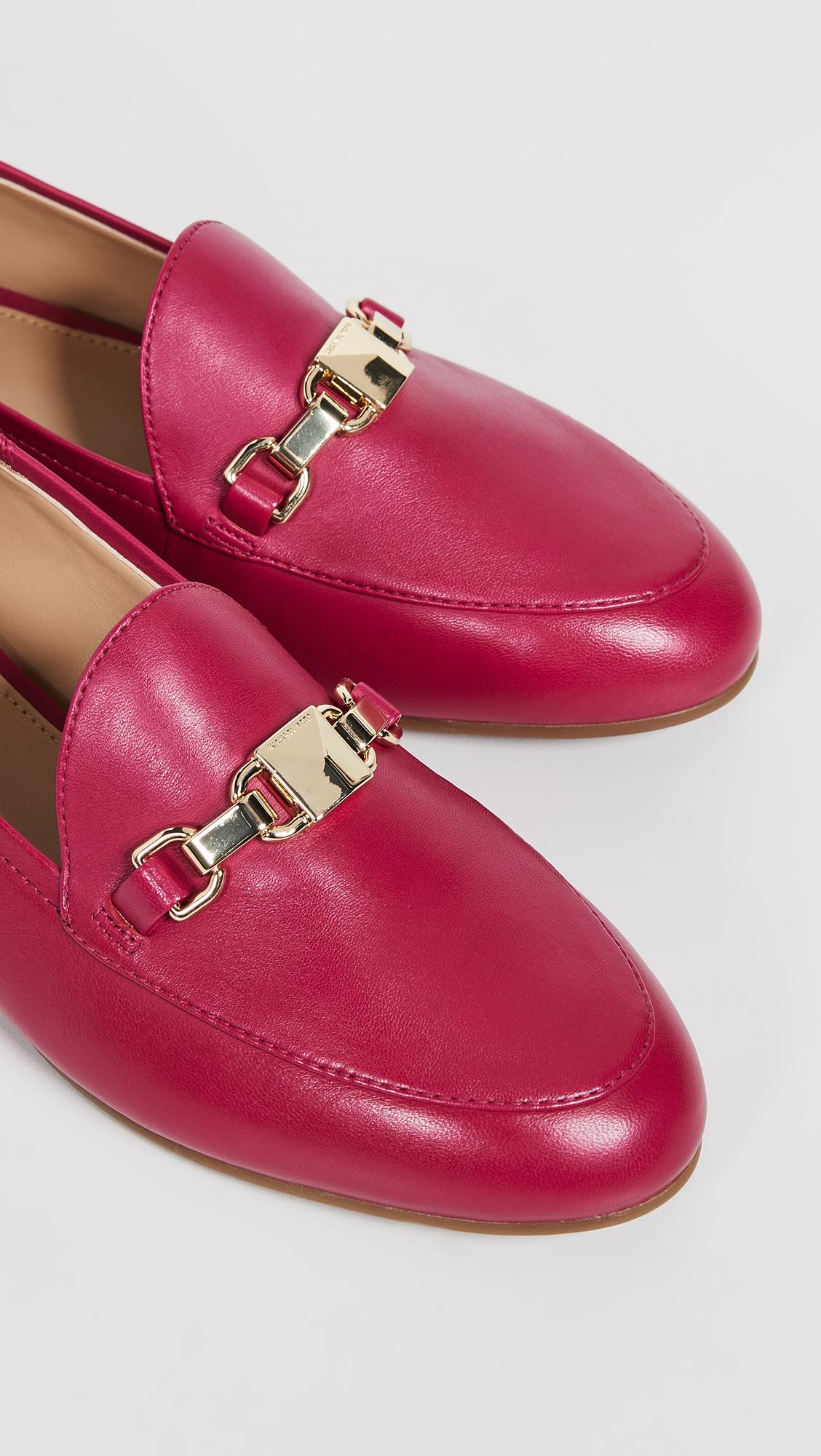 michael kors ripley leather loafer