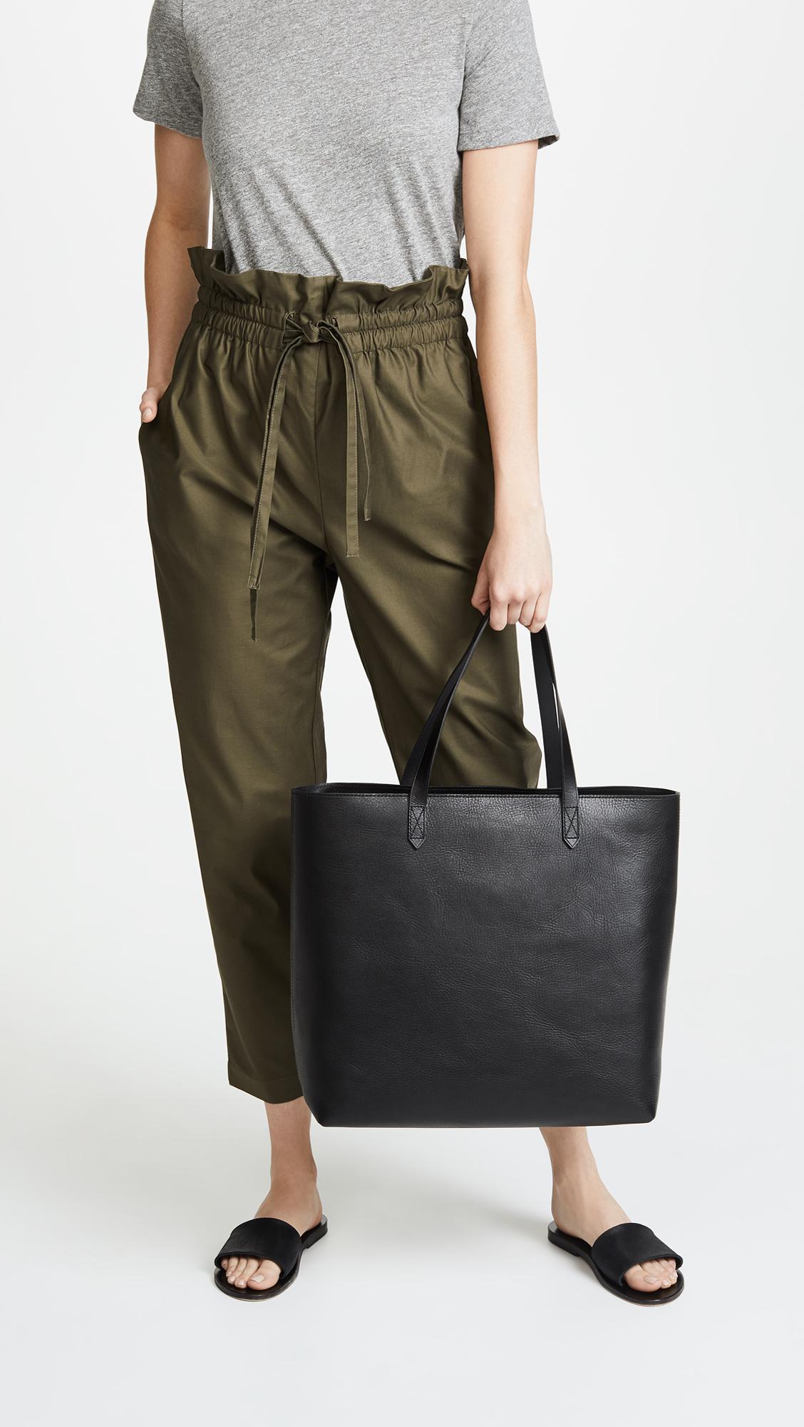 madewell black tote