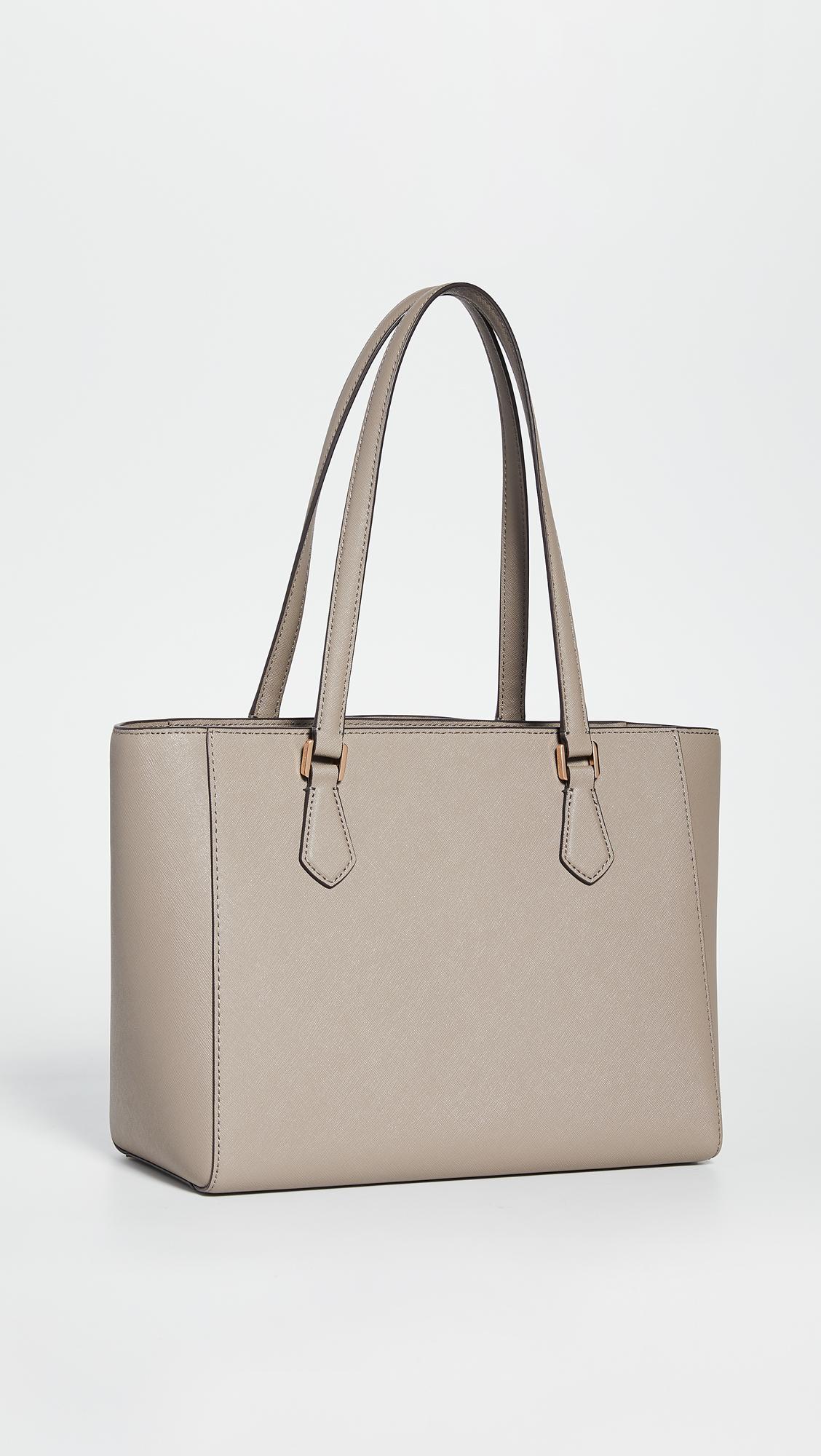 Tory Burch Women's Robinson Small Tote, Gray Heron, Grey, One Size :  Clothing, Shoes & Jewelry - .com