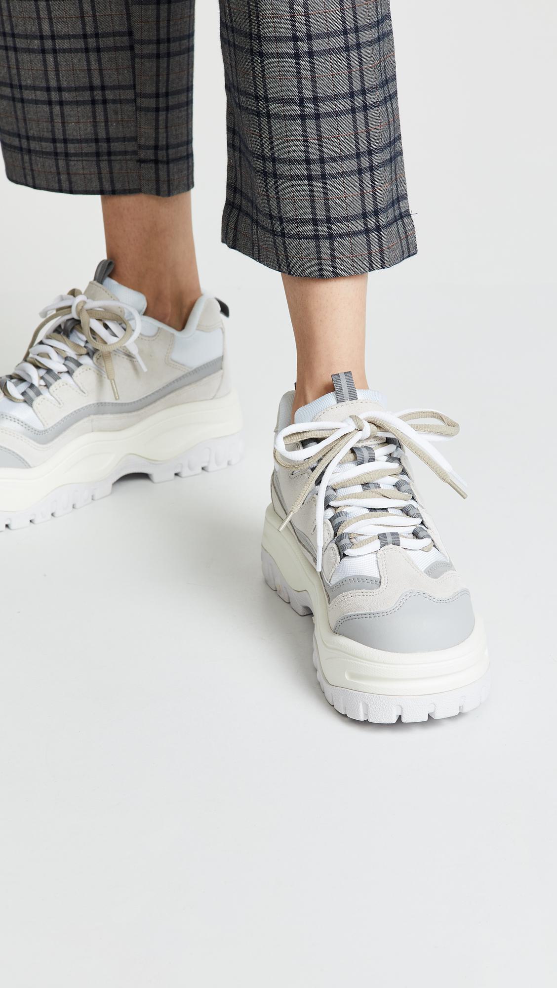 Jeffrey Campbell Leather Pro Era Sneakers in White - Lyst