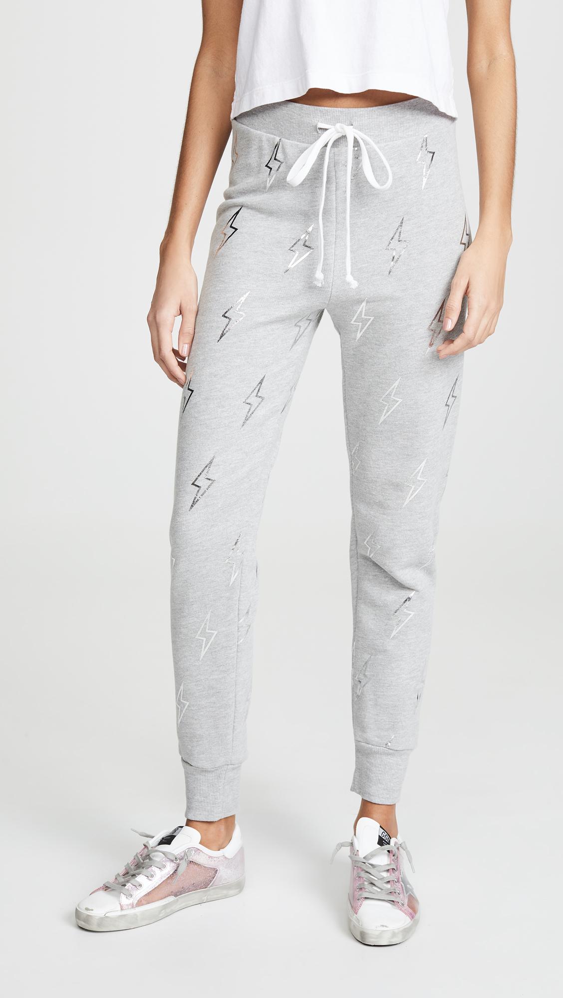 wildfox lightning bolt sweatpants