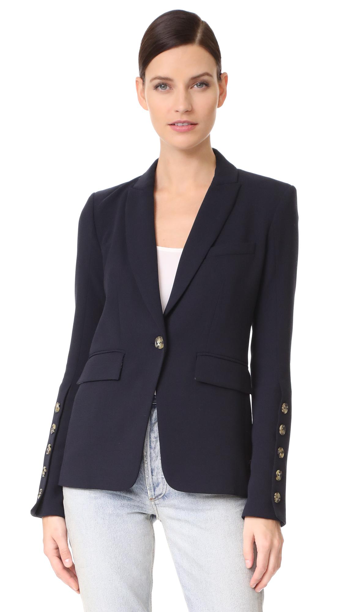 veronica beard steele cutaway jacket