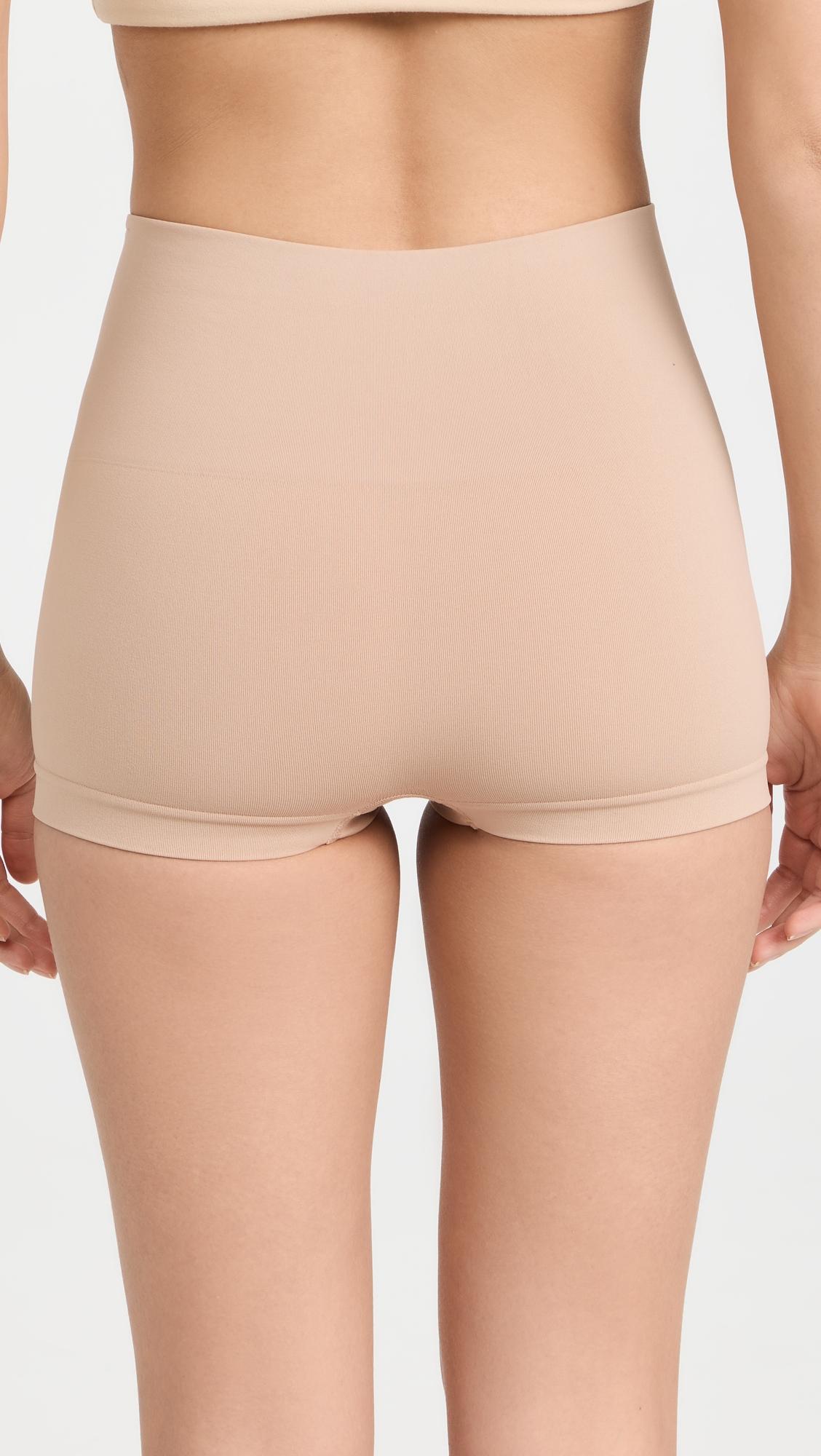 Spanx Boy Shorts Toasted Oatmea in Natural