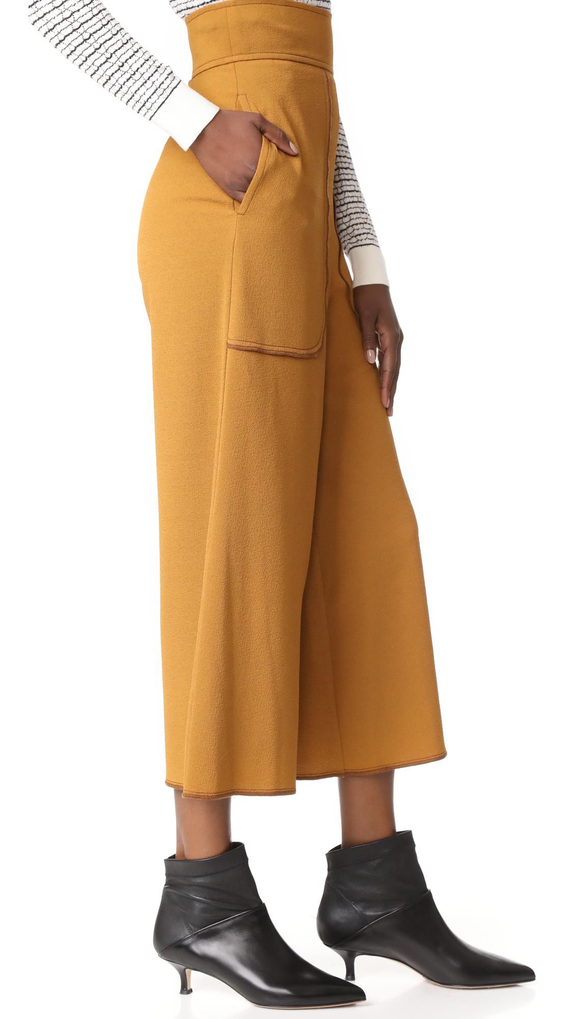 See By Chloe Cropped Wide Leg Pants 2024 ve ga.hu