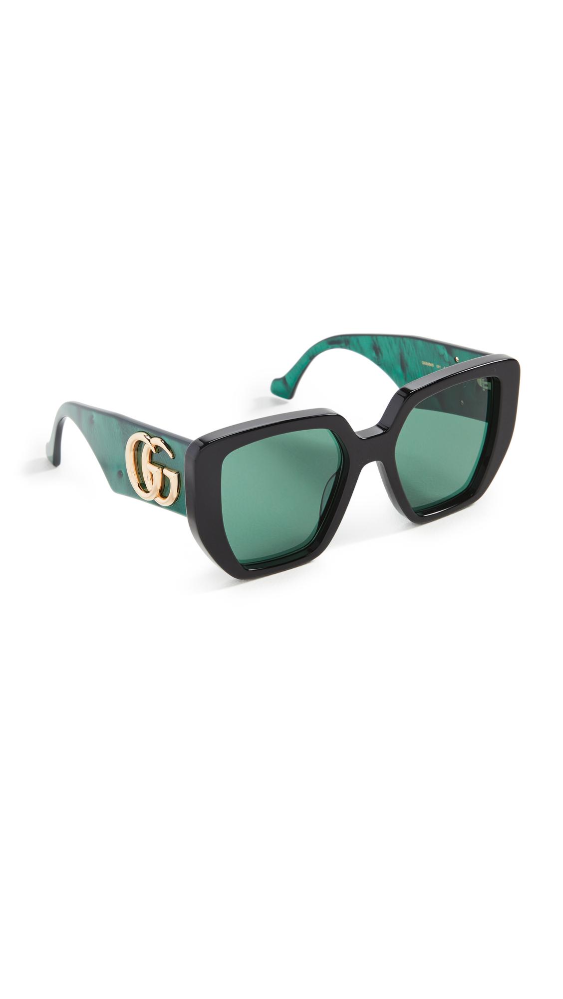 gucci generation 54mm square sunglasses