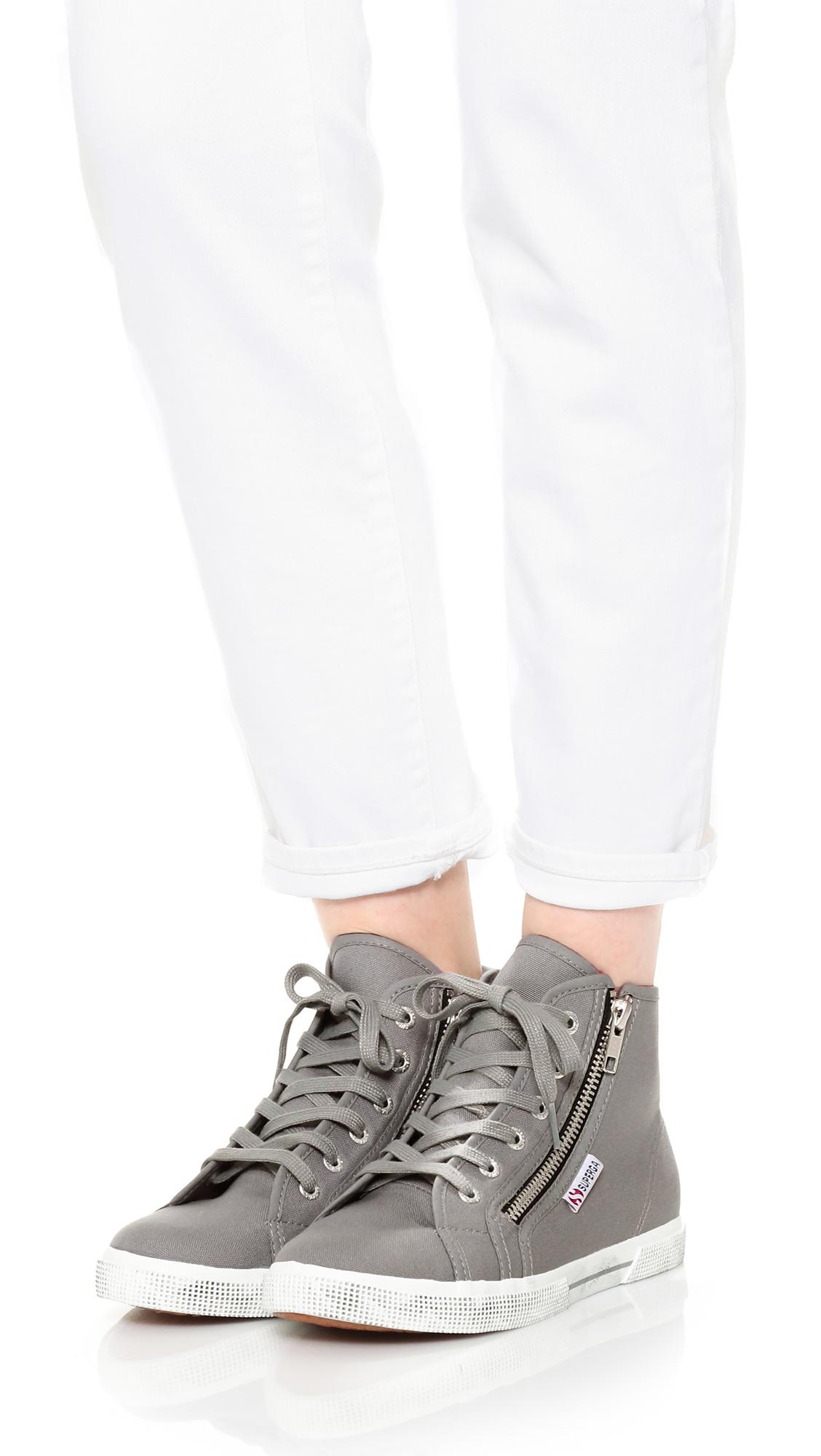 superga zipper high top