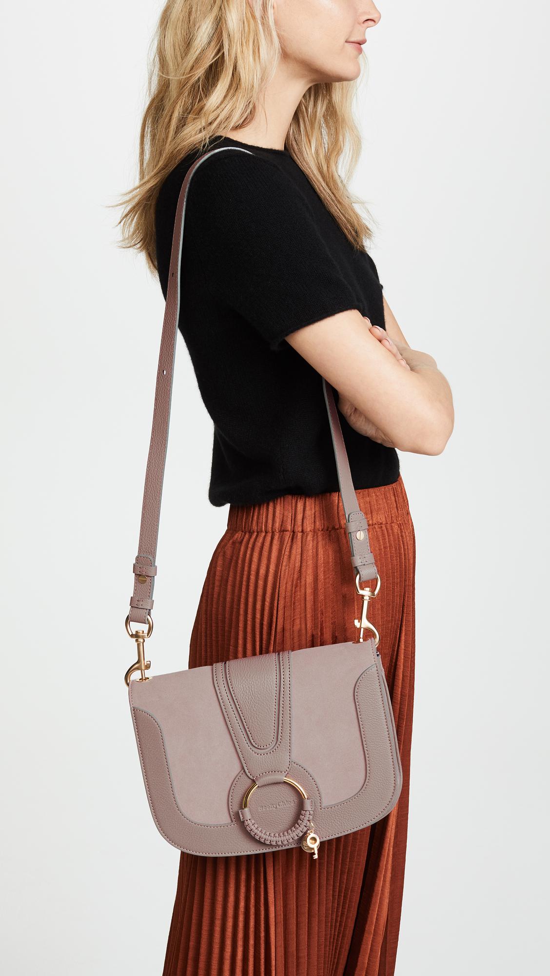see by chloe hana medium saddle bag