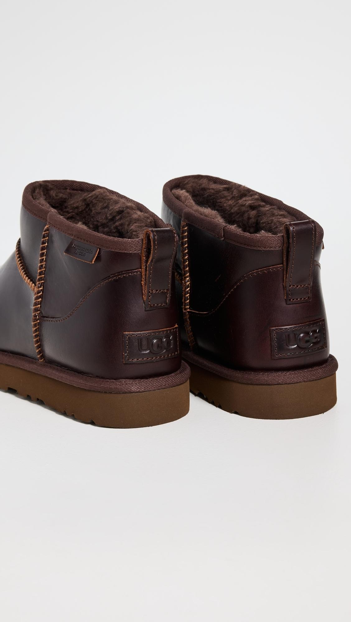 UGG Classic Ultra Mini Regen Leather Boots for Men | Lyst UGG Classic Ultra Mini Regen Leather Boots for Men | Lyst