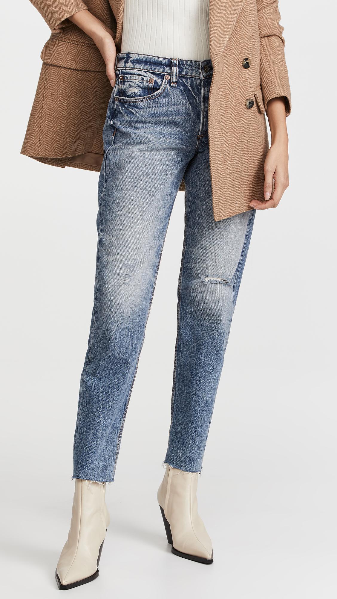Rag \u0026 Bone Denim Rosa Mid-rise 