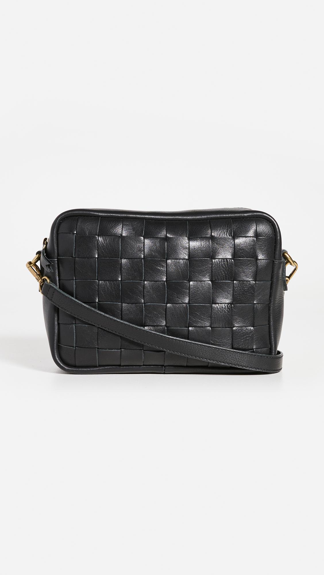 Madewell The Large Transport Camera Bag: Woven Edition in Black | Lyst