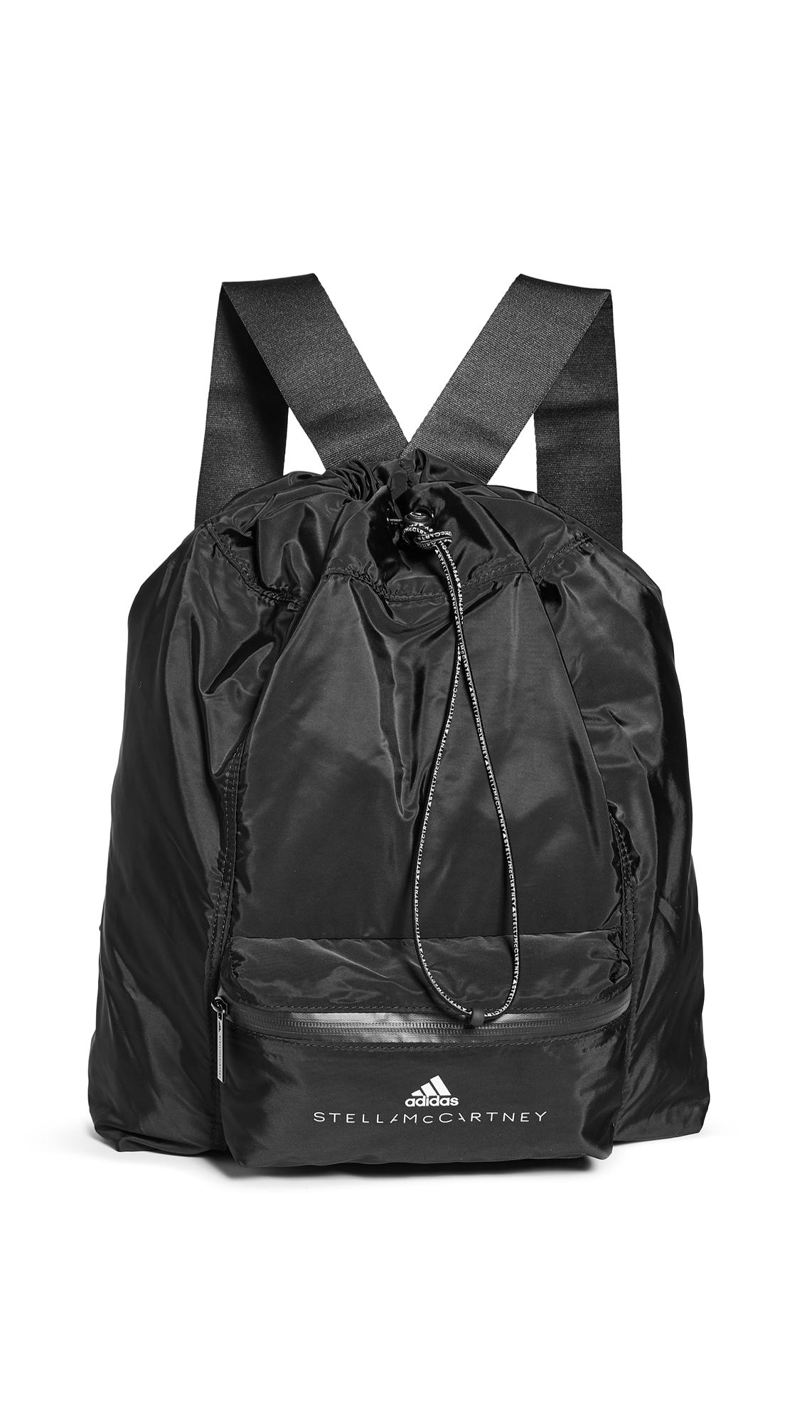 adidas By Stella McCartney Gymsack Backpack in Black | Lyst