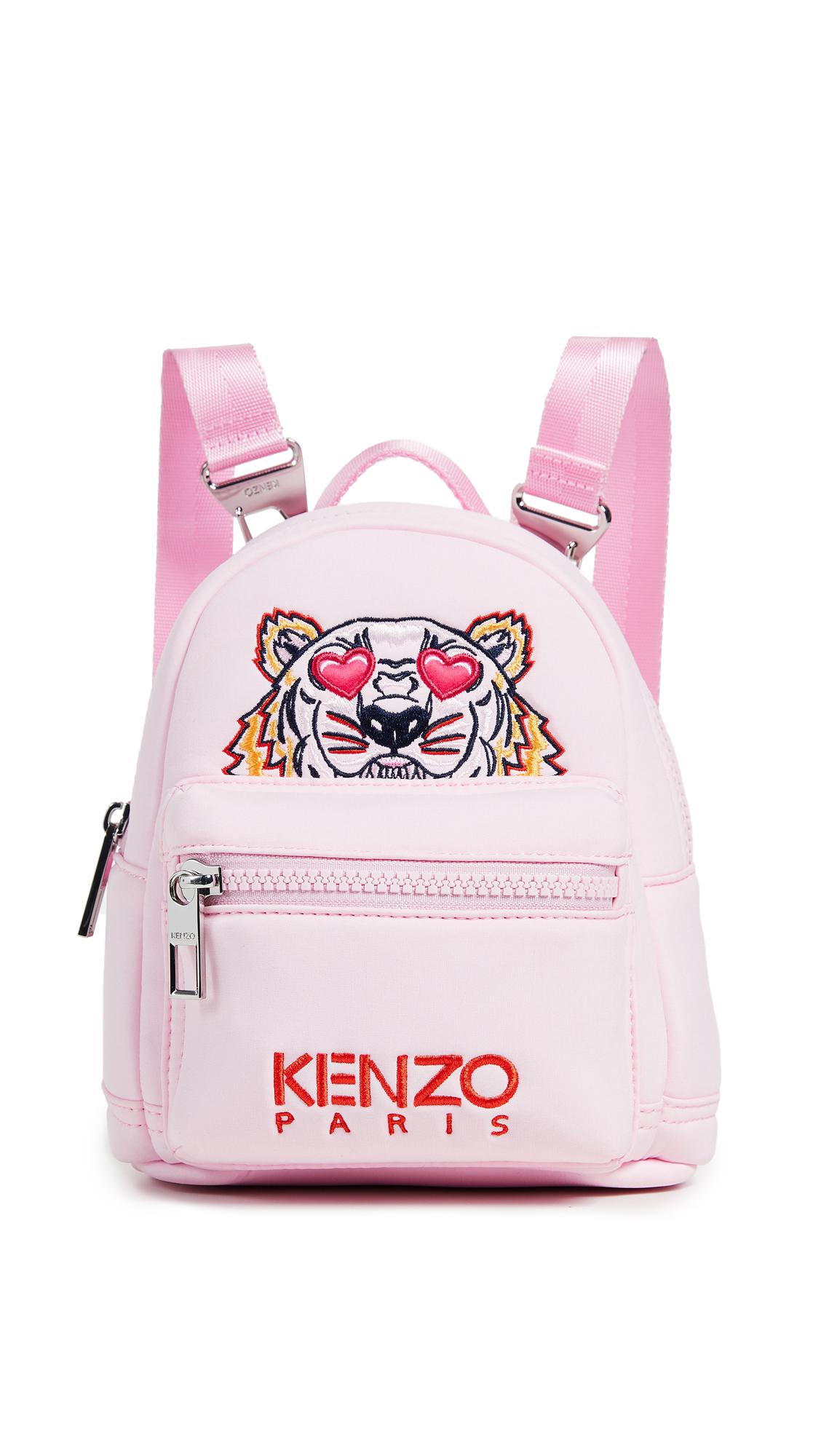 KENZO Neoprene I Love You Mini Tiger Backpack in Pink - Lyst