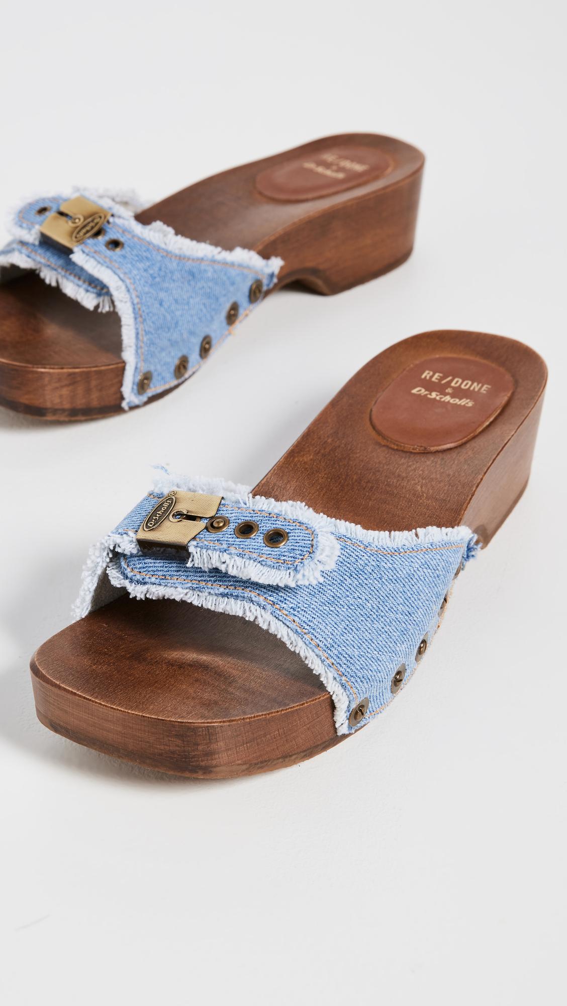 RE/DONE Dr. Scholls Clog Sandals Lyst