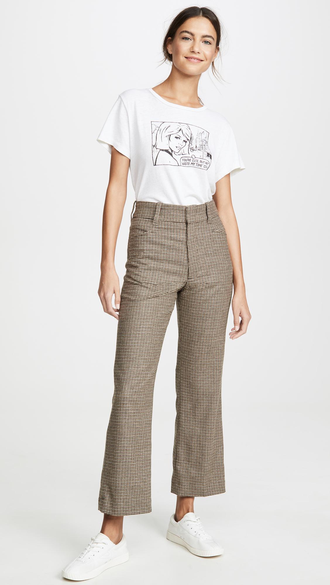 RE/DONE Wool '70s Trousers | Lyst