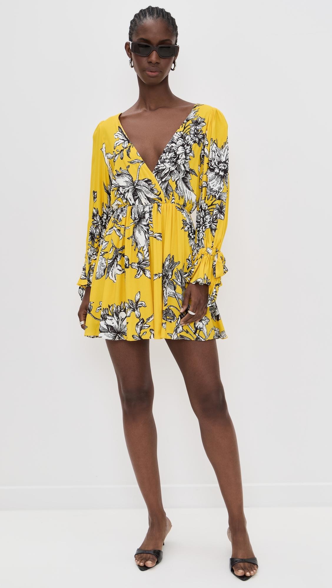 Yellow Alice + Olivia Dresses for Women | Lyst