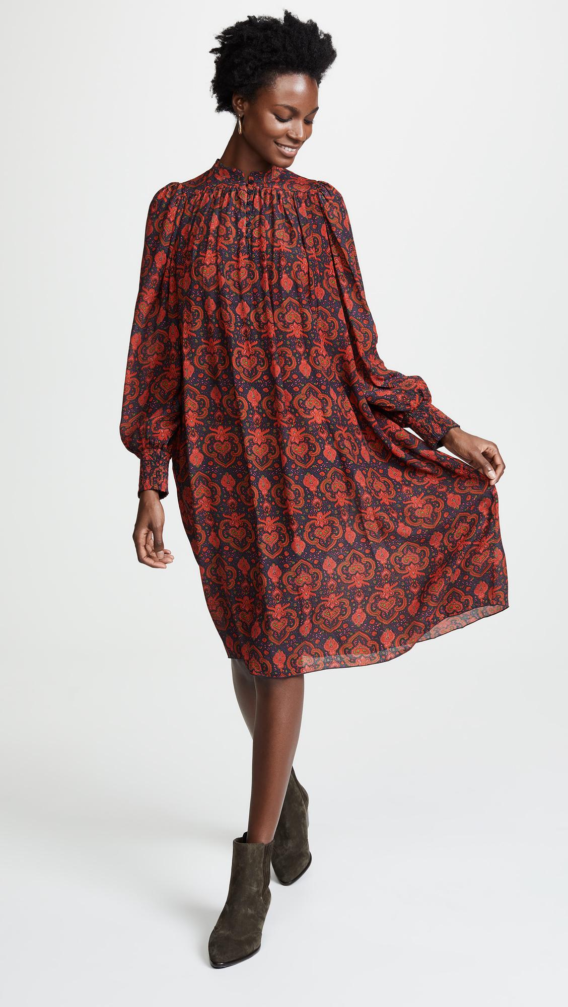  Antik Batik  Synthetic Myle Dress in Red Lyst