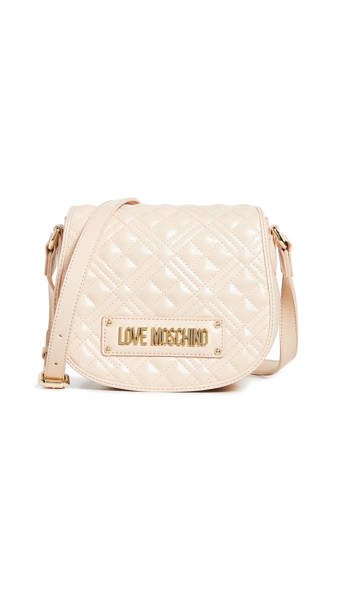 quilted saddle bag