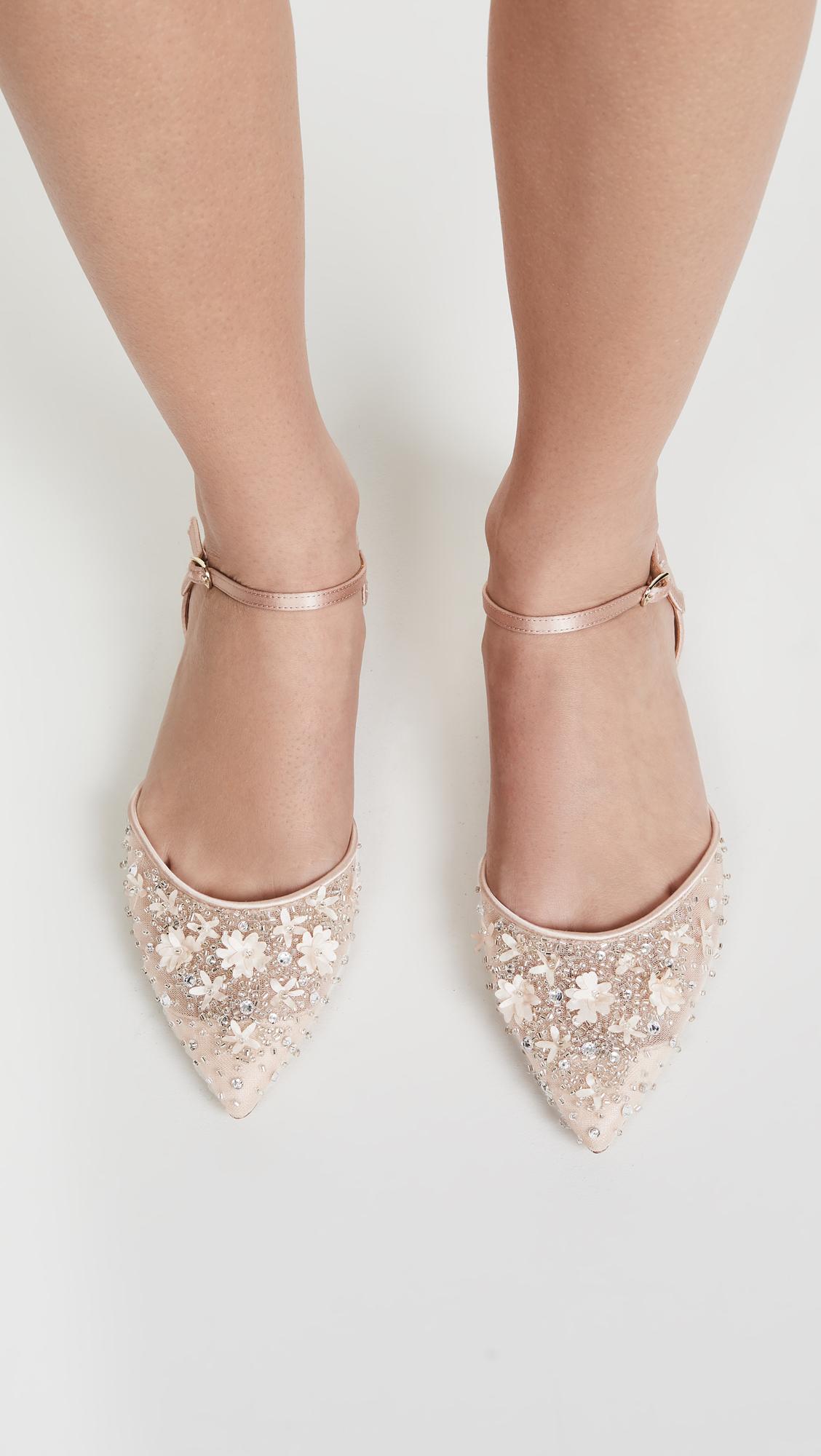 Badgley mischka hotsell ballet flats