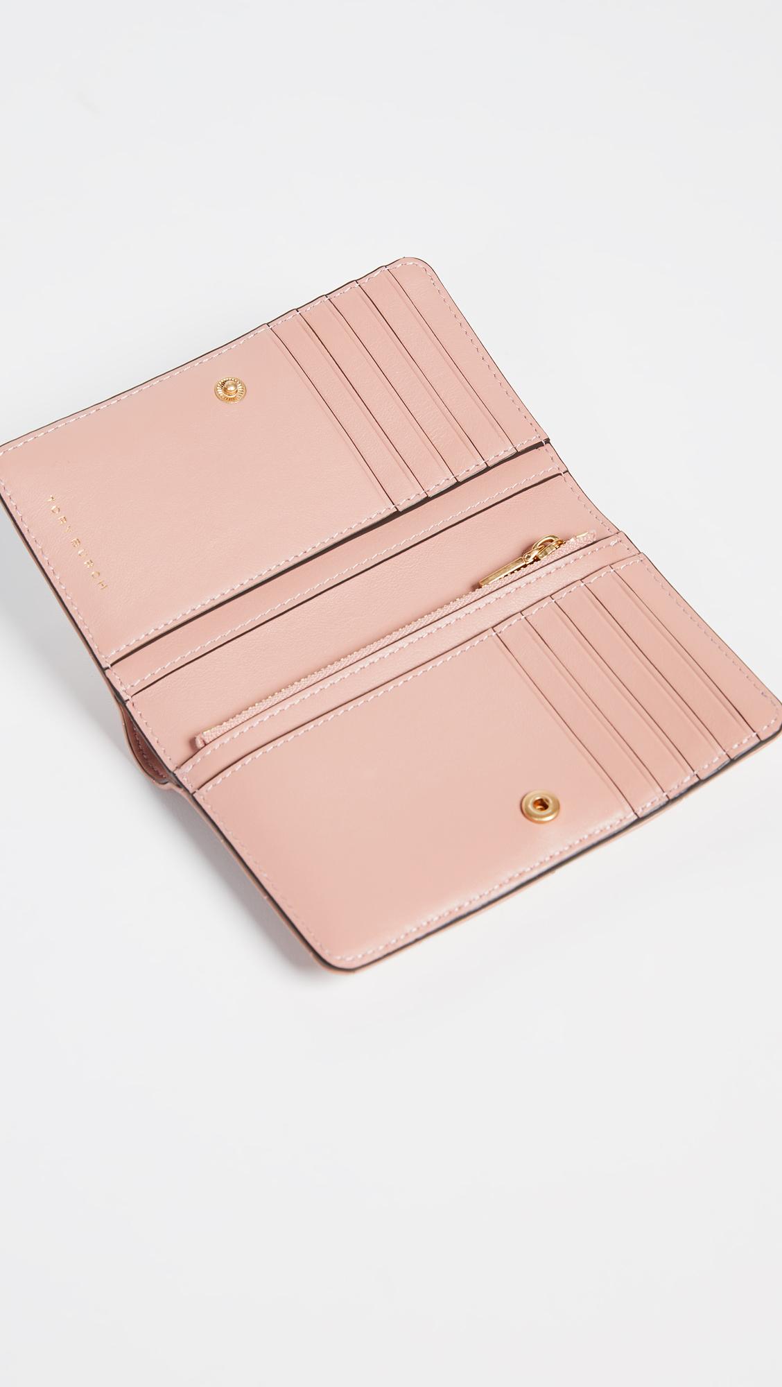 Kira Chevron Medium Slim Wallet: Women's Designer Wallets