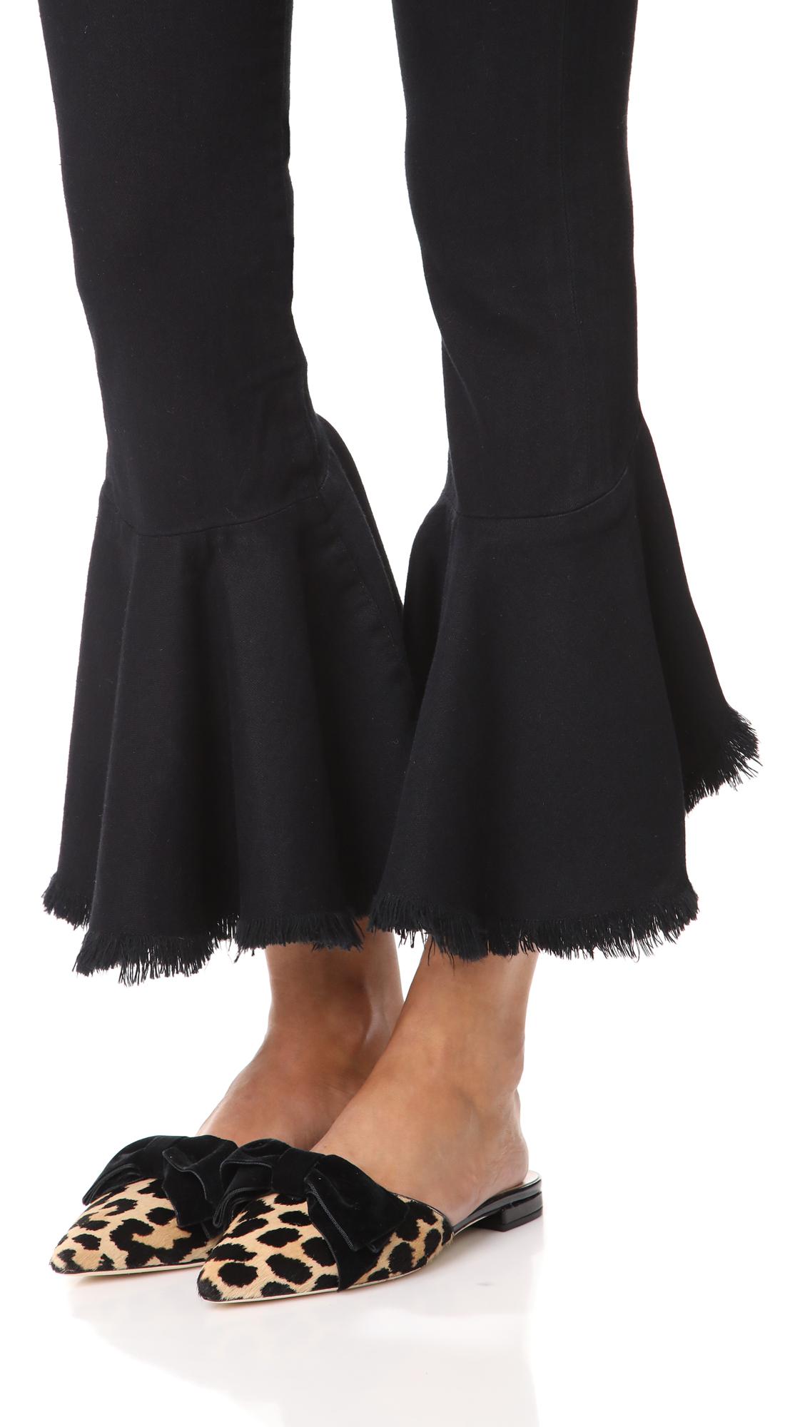 kate spade mules black